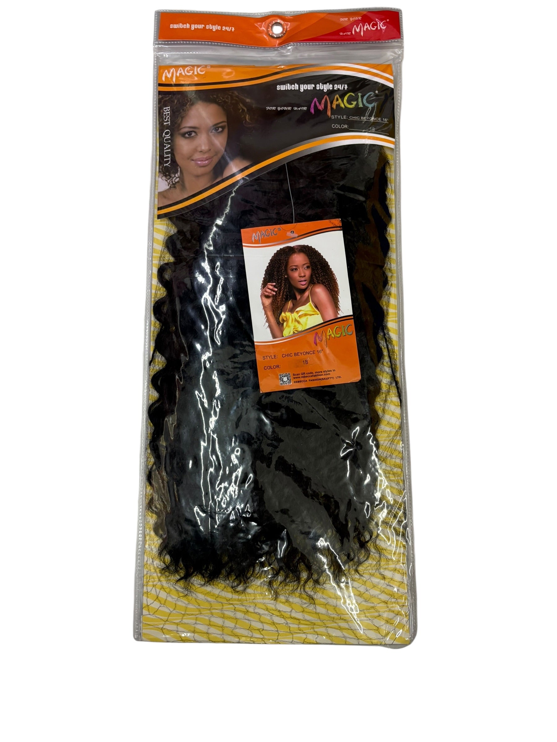 Magic Chic Beyonce Curly Hair Extensions 16 Inch