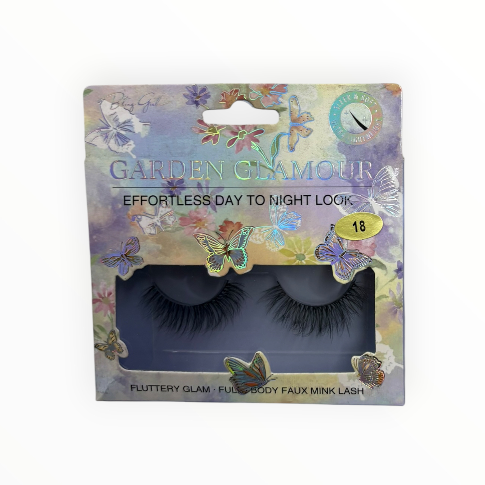 Bling Girl Garden Glamour Faux Mink Lashes – Style 18