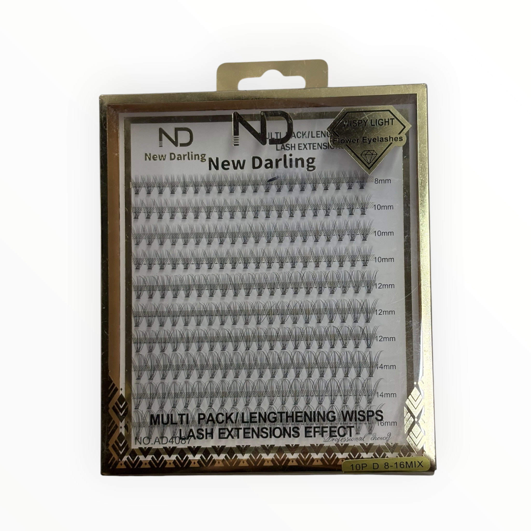 New Darling Multi-Pack Lengthening Wisps – 10P D 8-16mm Mix