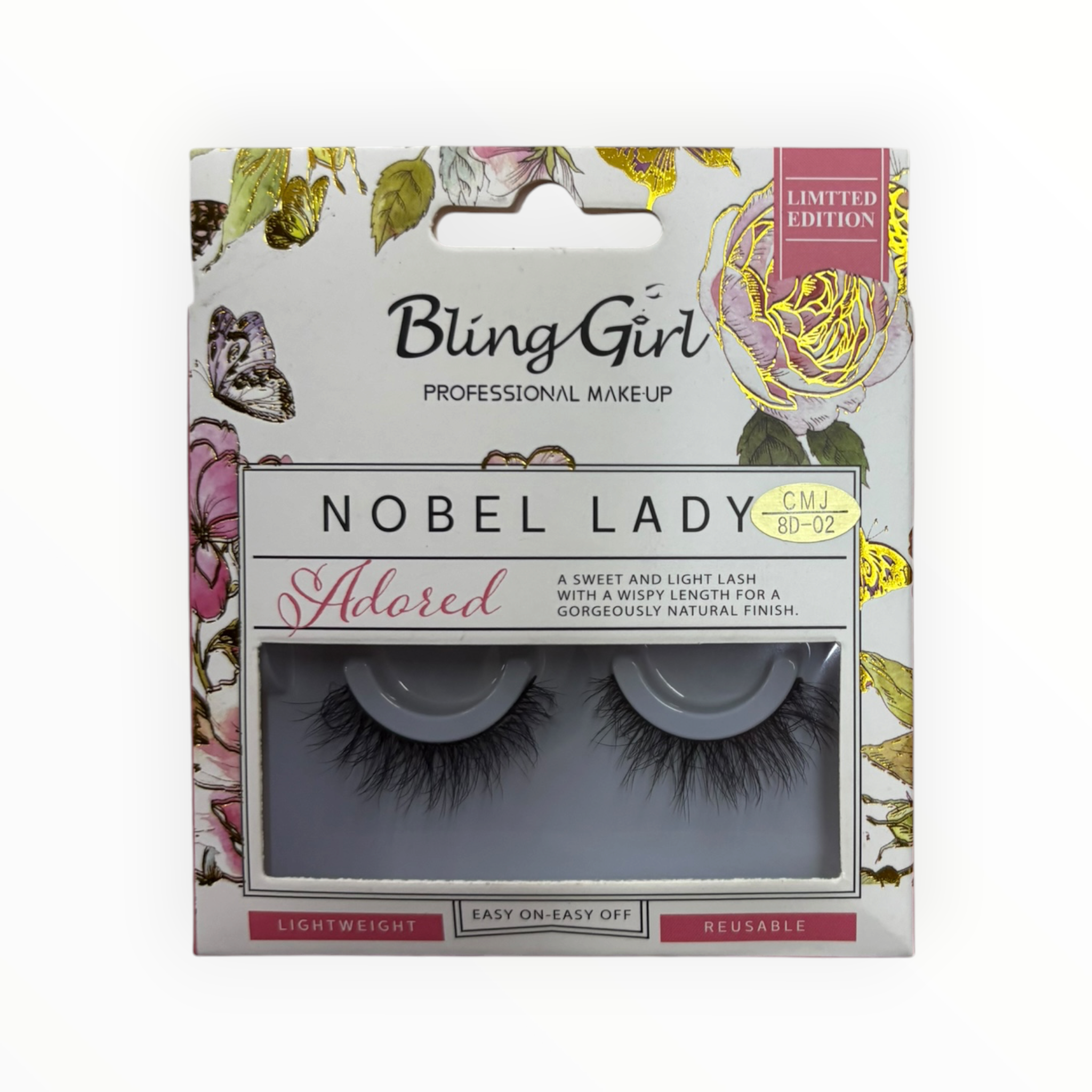 Bling Girl Nobel Lady Adored Lashes – CMJ 8D-02