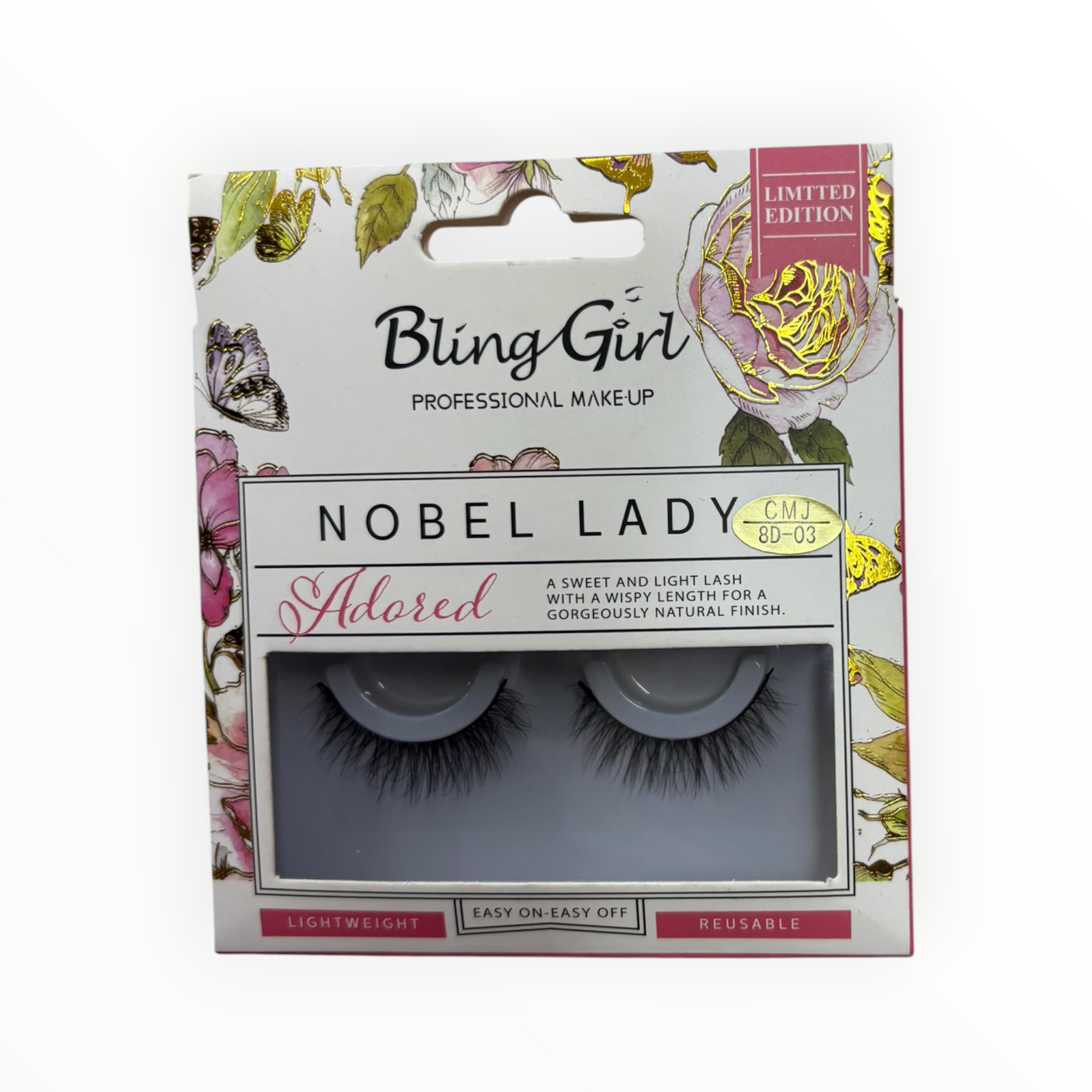 Bling Girl Nobel Lady Adored Lashes – CMJ 8D-03
