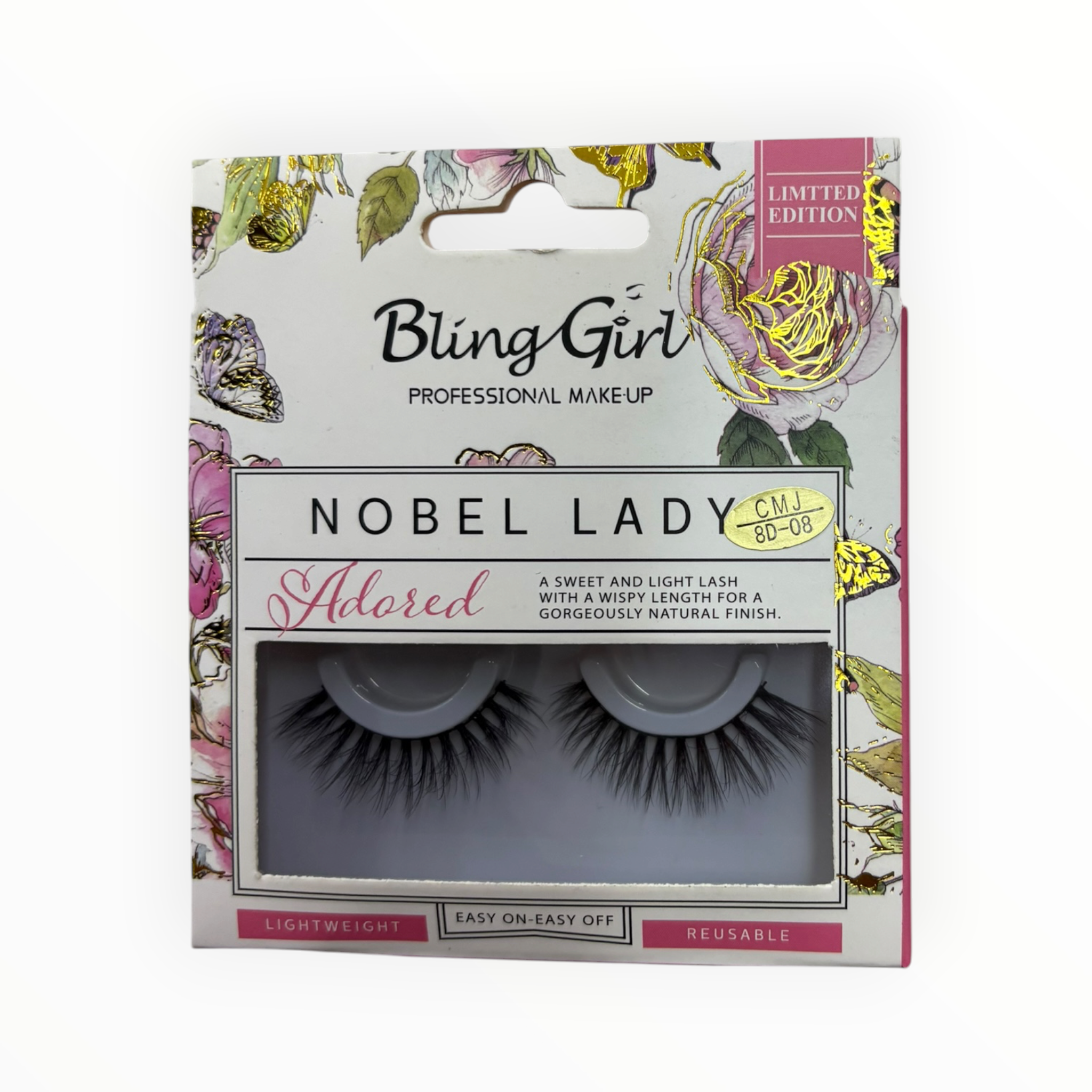 Bling Girl Nobel Lady Adored Lashes – CMJ 8D-08