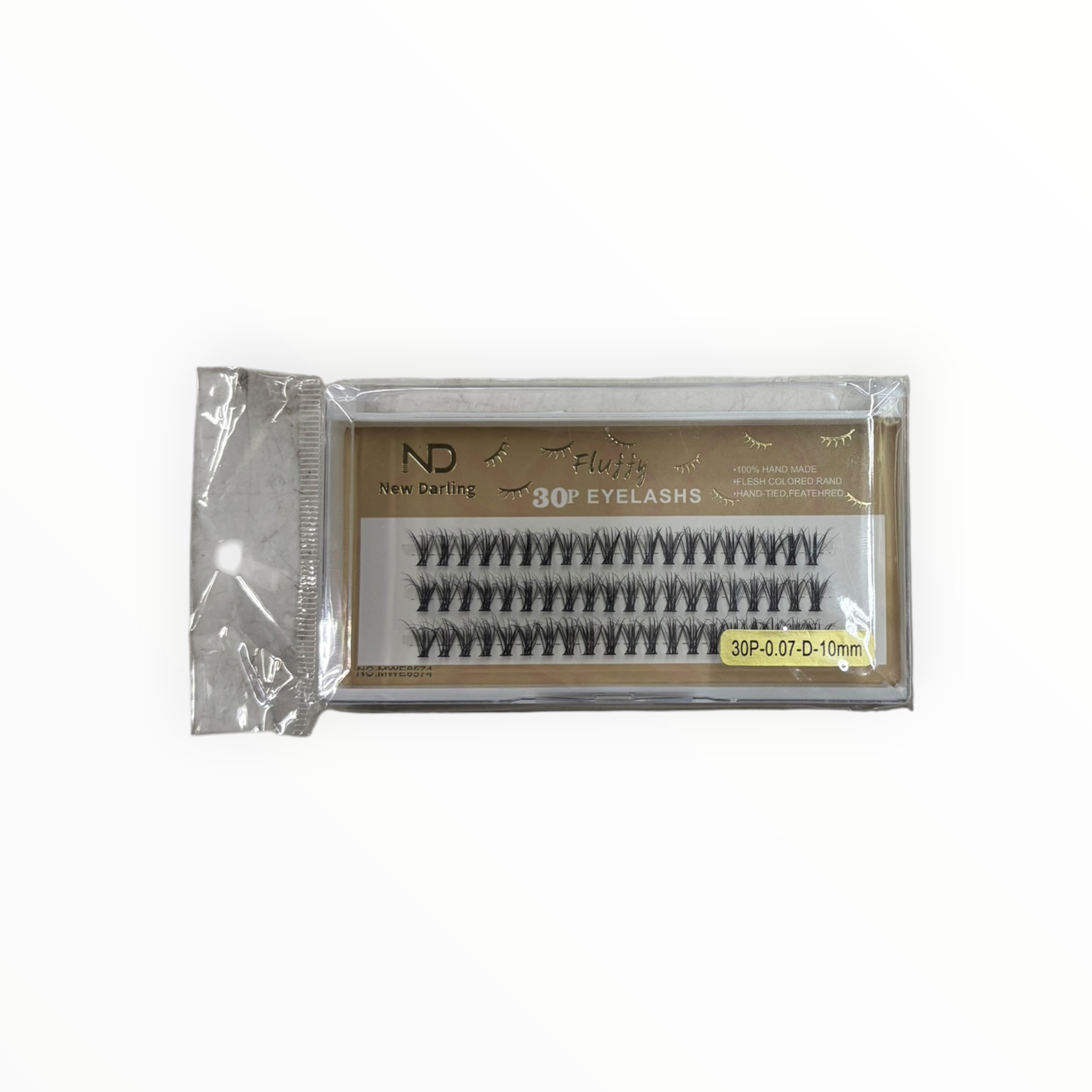 New Darling Fluffy 30P Eyelashes – 0.07D 10mm