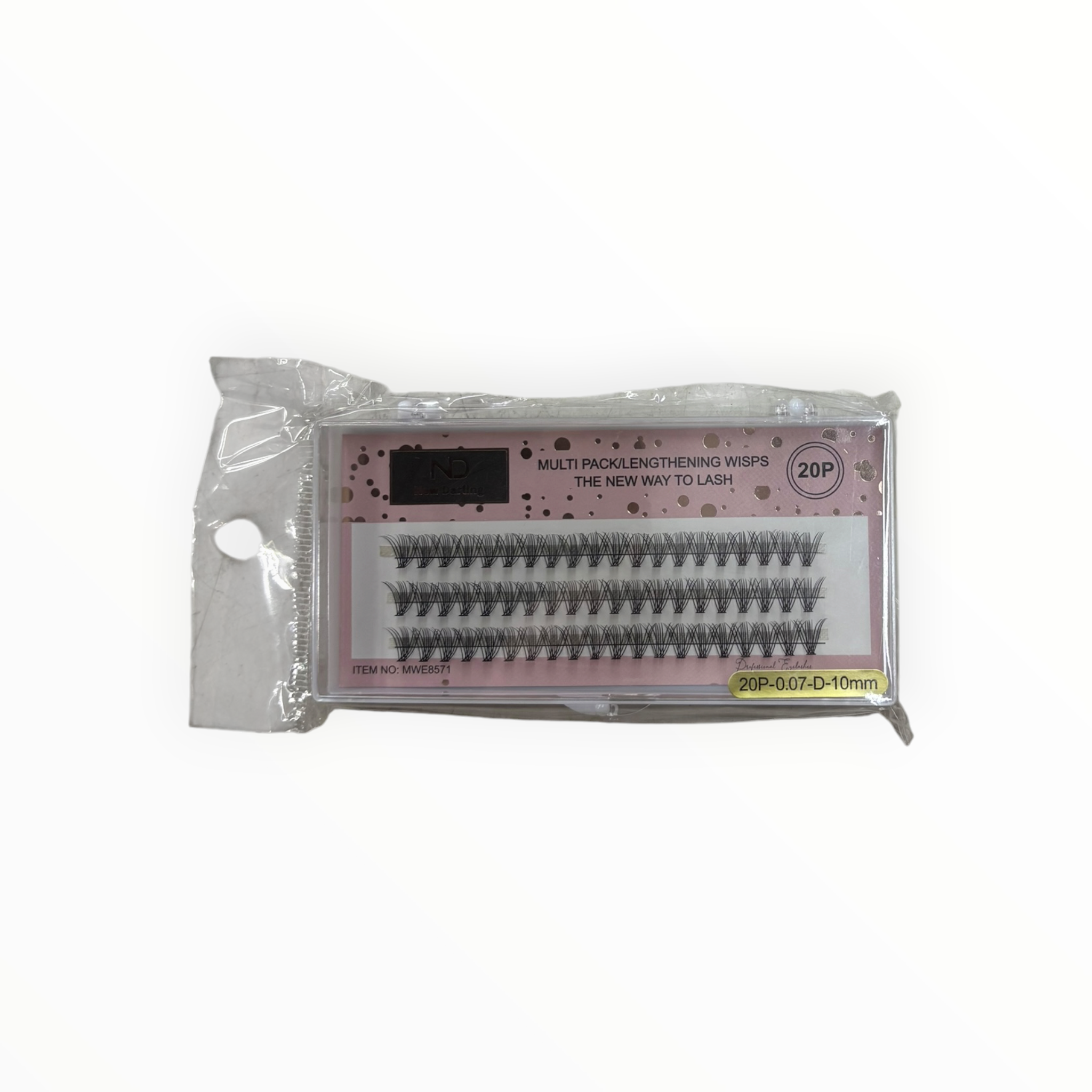 New Darling Multi-Pack Lengthening Wisps – 20P / 0.07 / D / 10mm