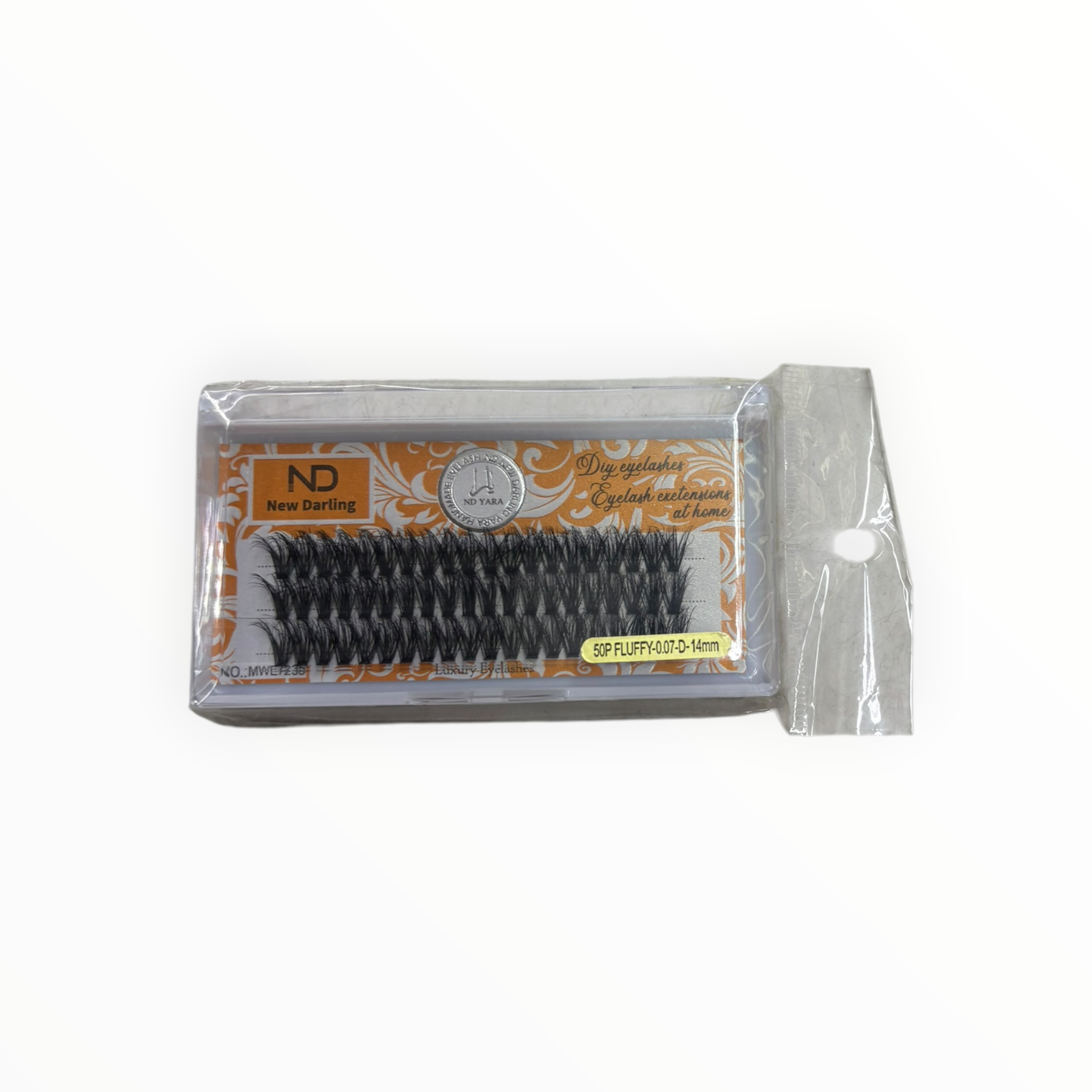 New Darling Fluffy Cluster Lashes – 50P / 0.07 / D / 14mm