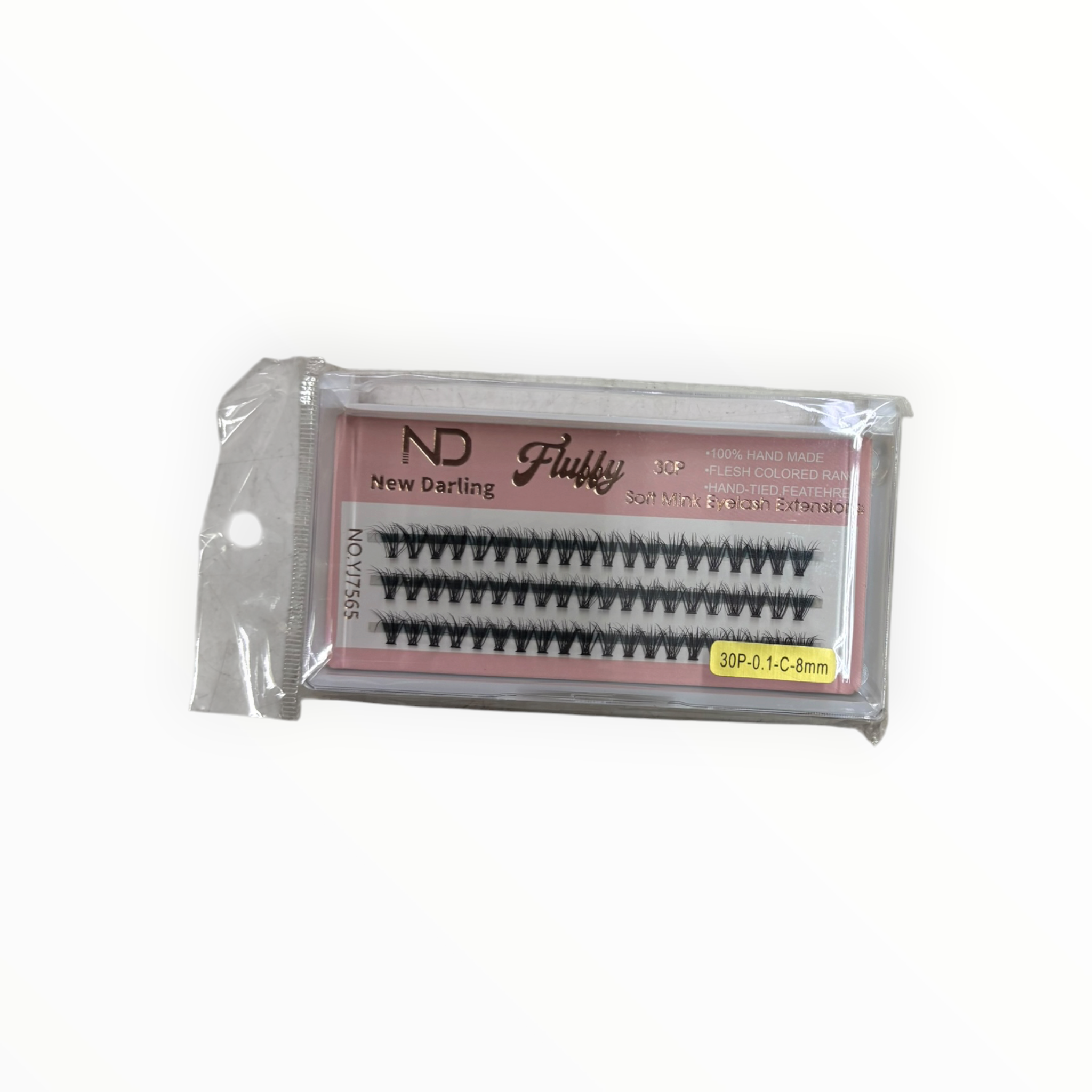 New Darling Fluffy Soft Mink Eyelash Extensions – 30P / 0.1 / C / 8mm