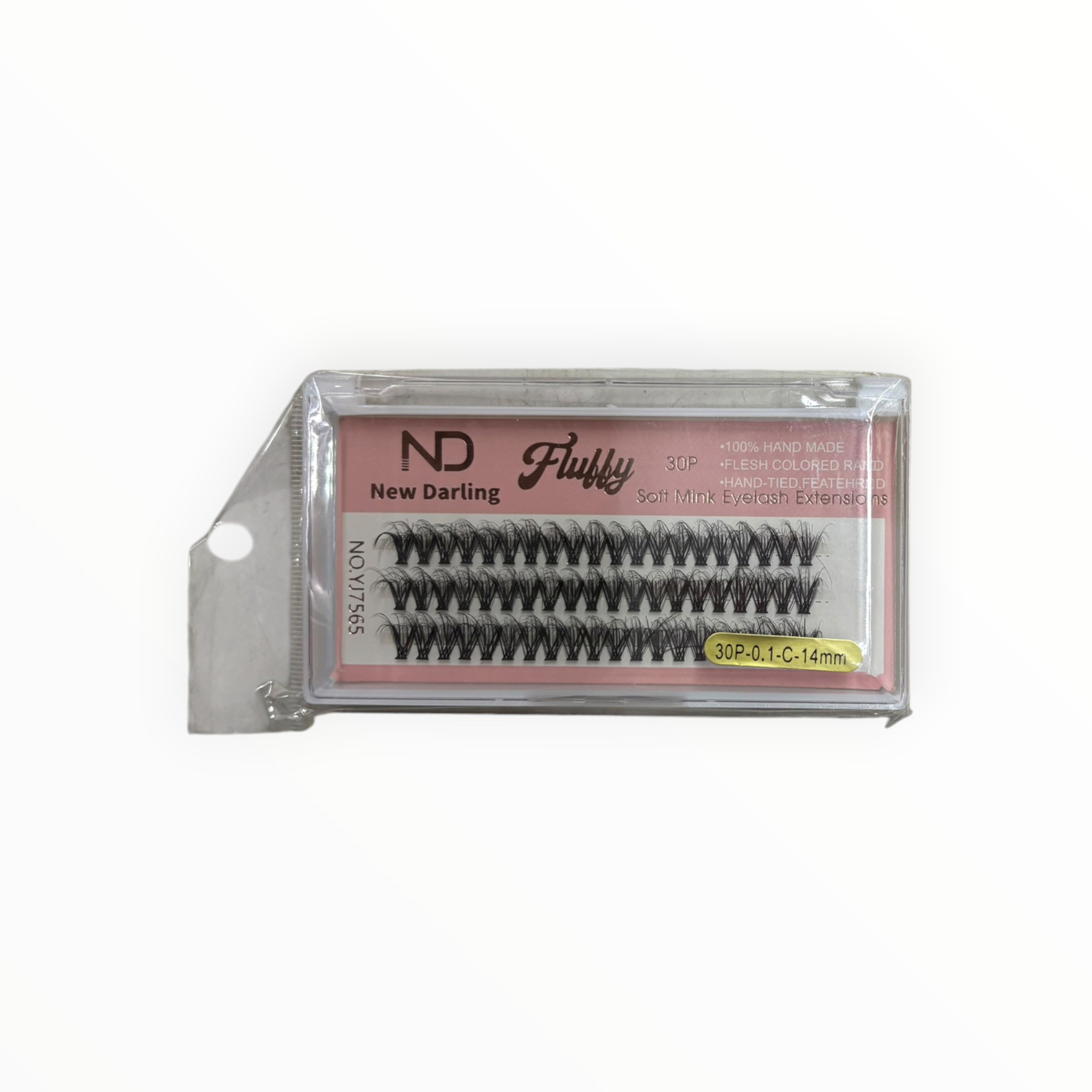 New Darling Fluffy Soft Mink Eyelash Extensions – 30P / 0.1 / C / 14mm