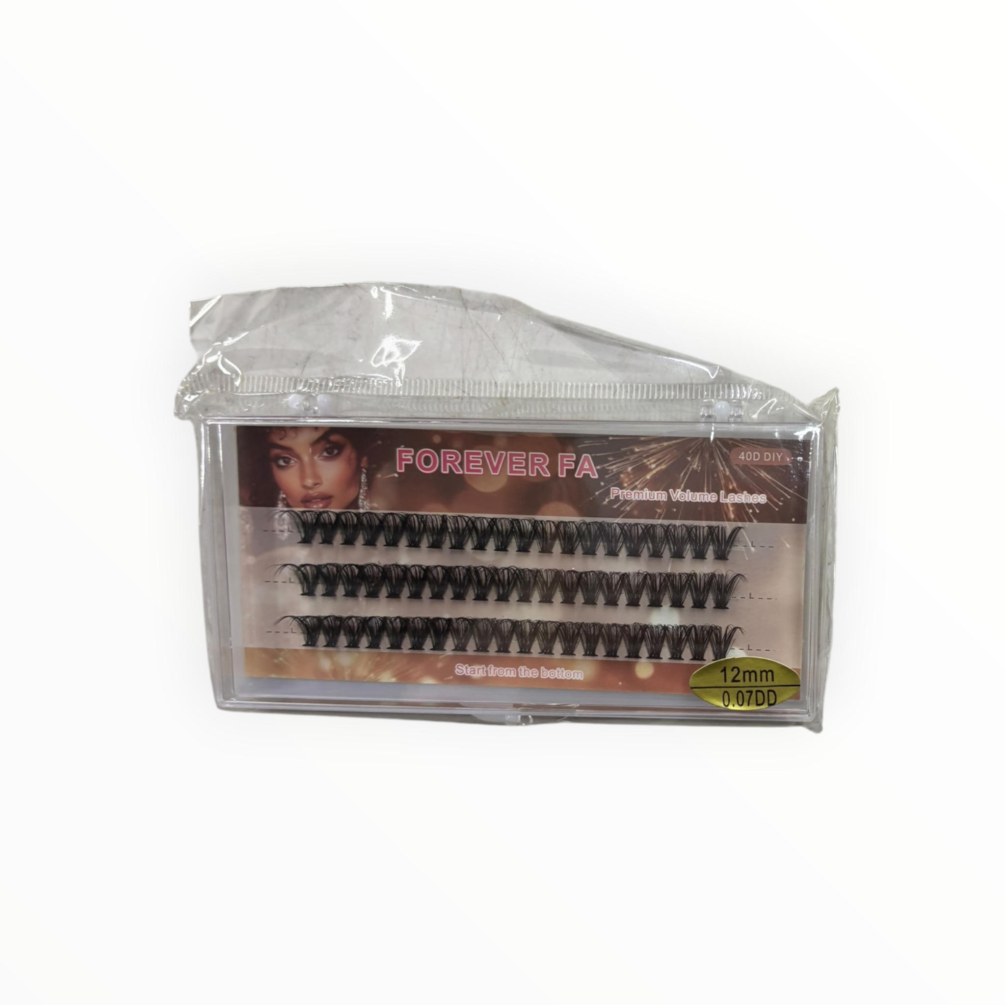 Forever FA Premium Volume 40D DIY Lashes – 0.07DD / 12mm