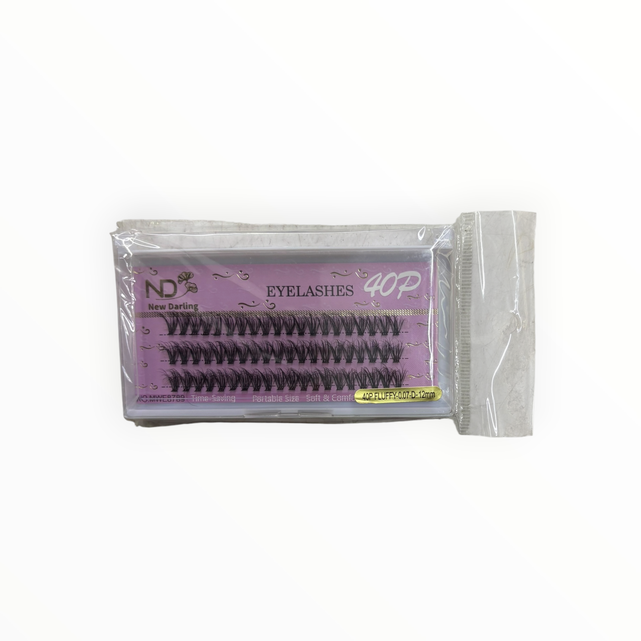 New Darling 40P Fluffy Eyelashes – 40P / 0.07 / D / 12mm