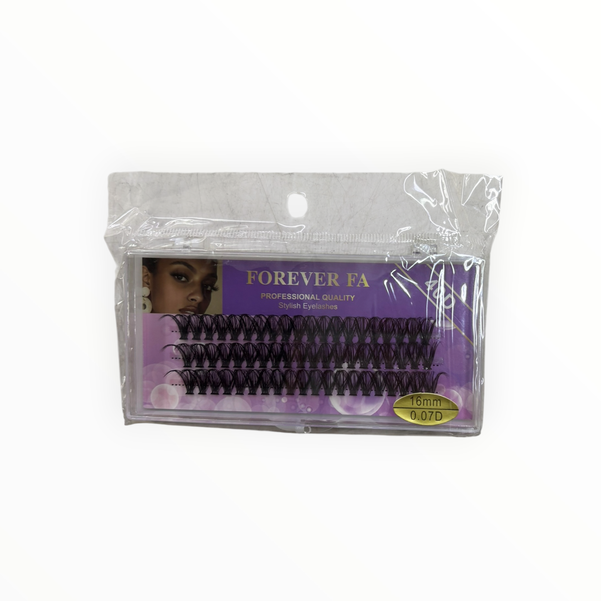 Forever FA Professional 40D Cluster Lashes – 0.07D / 16mm