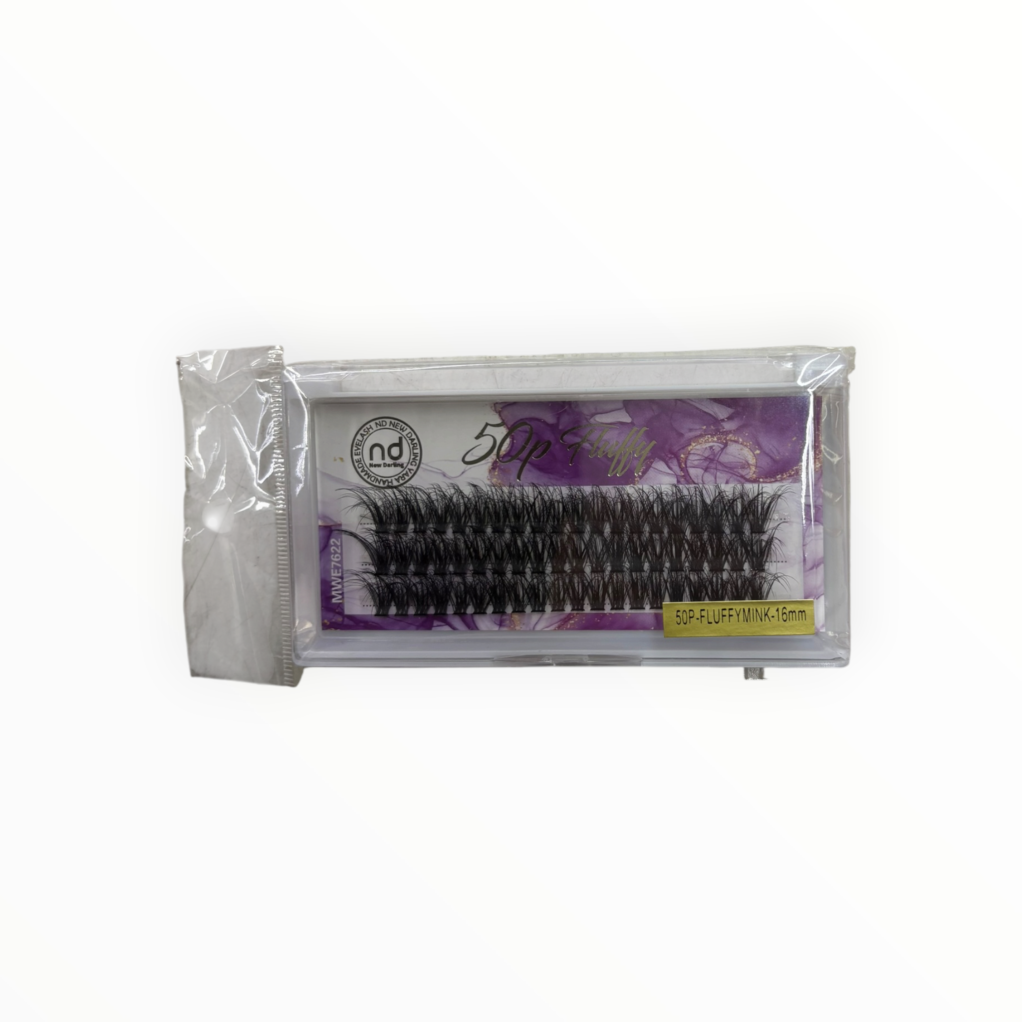 New Darling 50P Fluffy Mink Cluster Lashes – 16mm
