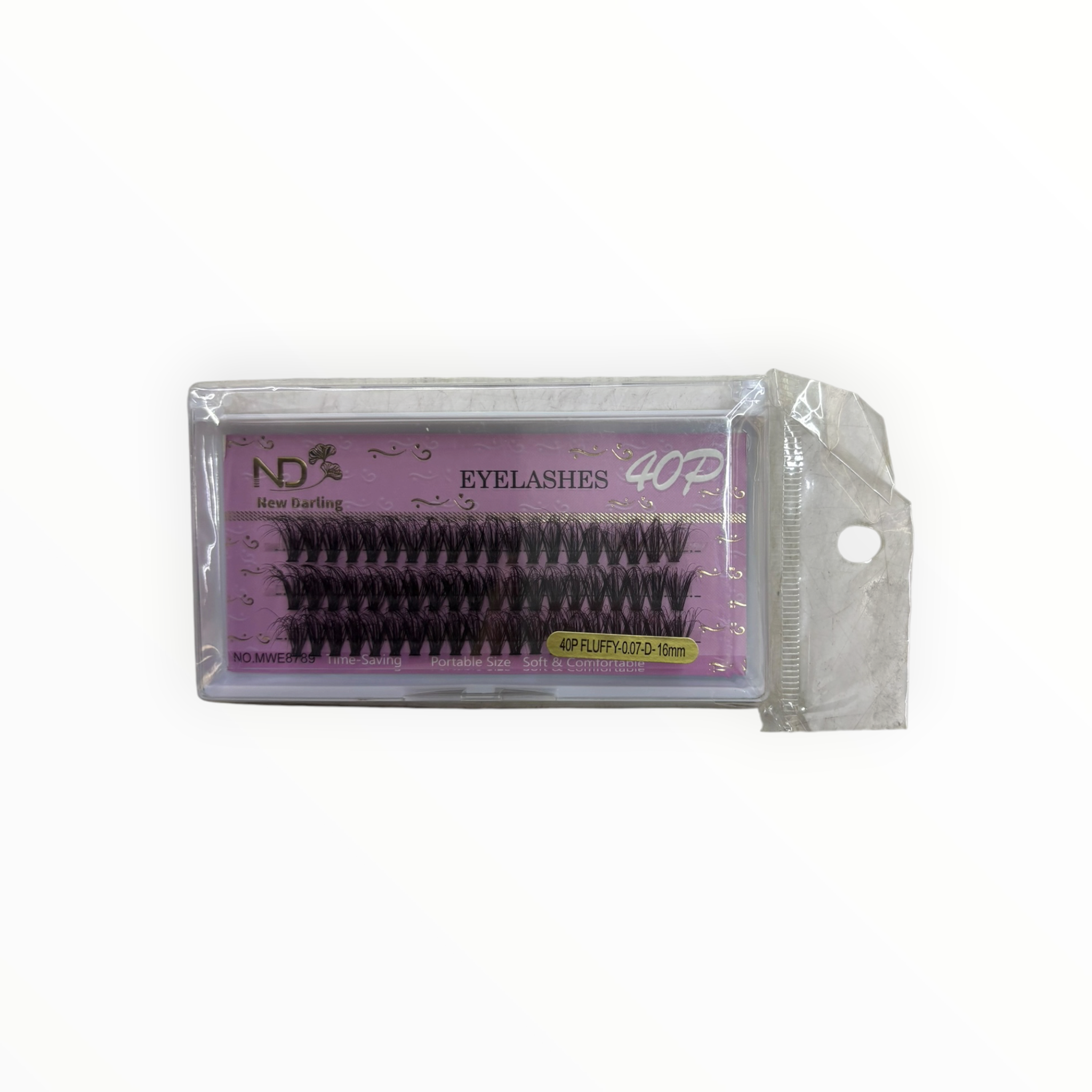 New Darling 40P Fluffy Eyelashes – 40P / 0.07 / D / 16mm