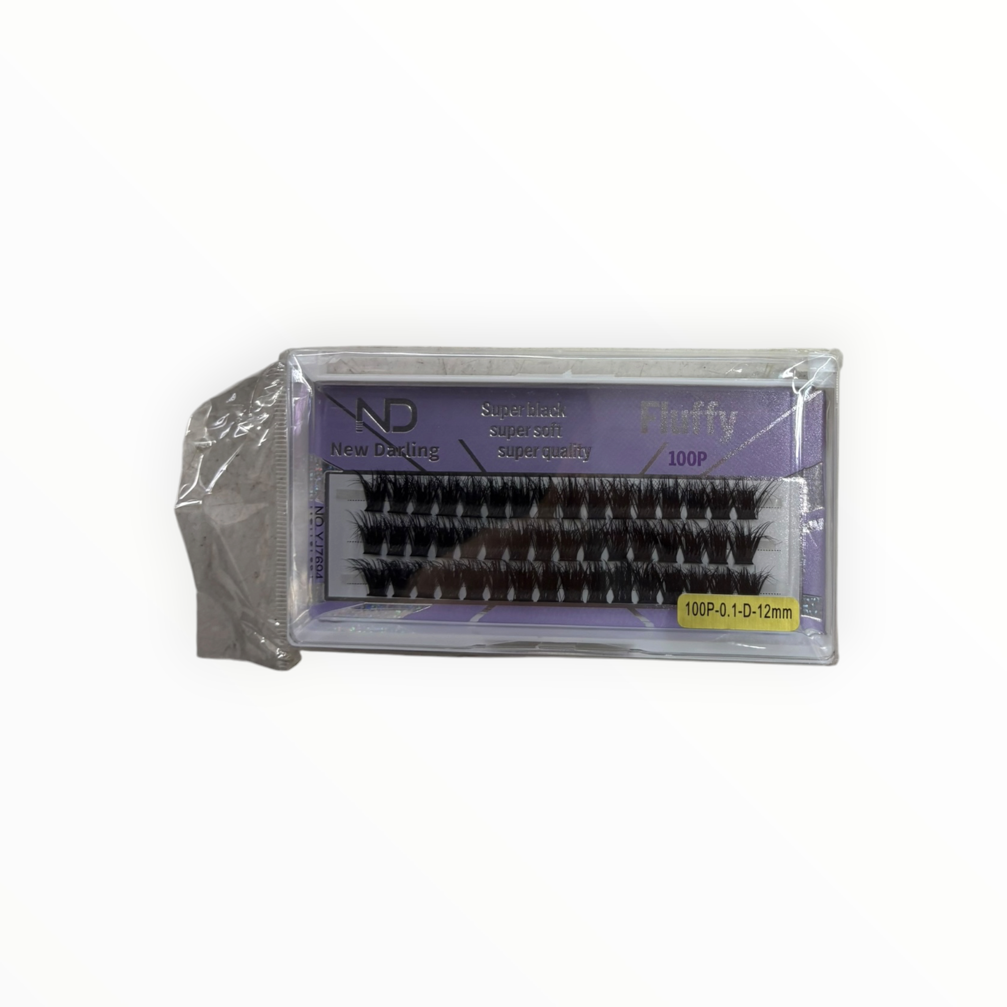 New Darling 100P Fluffy Cluster Lashes – 100P / 0.1 / D / 12mm