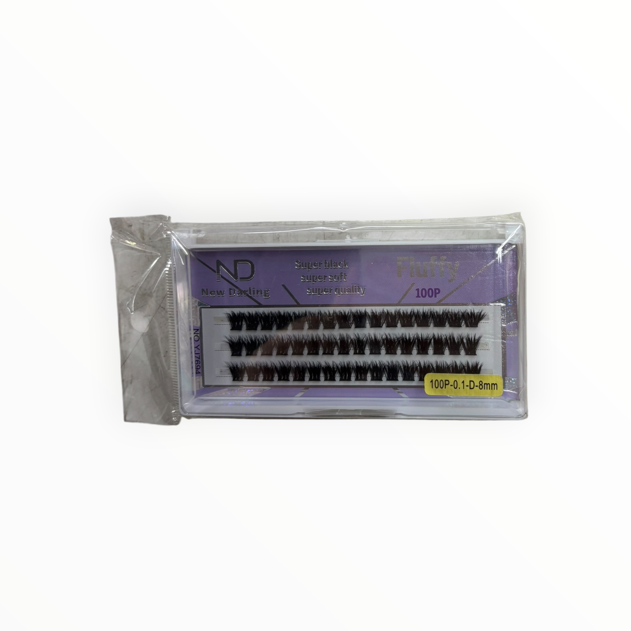 New Darling 100P Fluffy Cluster Lashes – 100P / 0.1 / D / 8mm