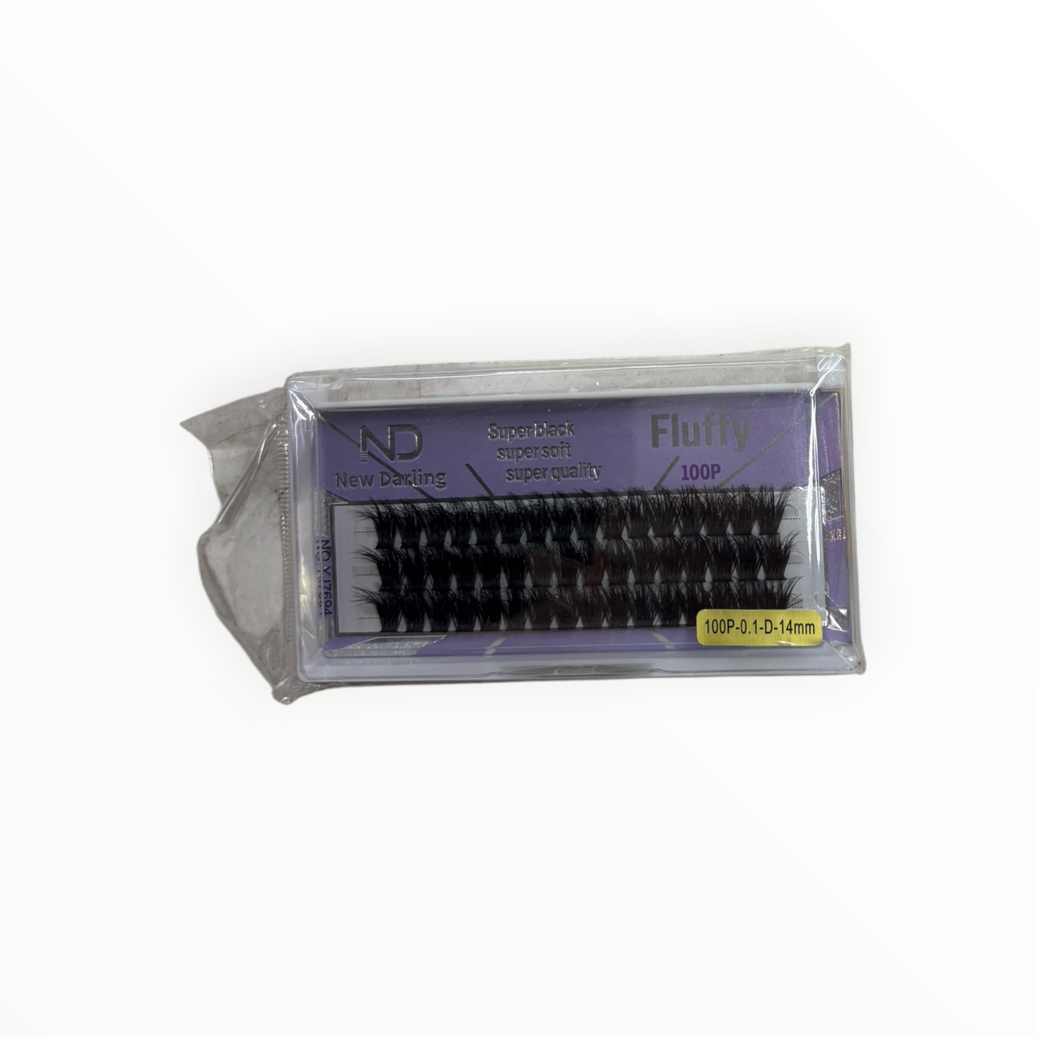 New Darling 100P Fluffy Cluster Lashes – 100P / 0.1 / D / 14mm