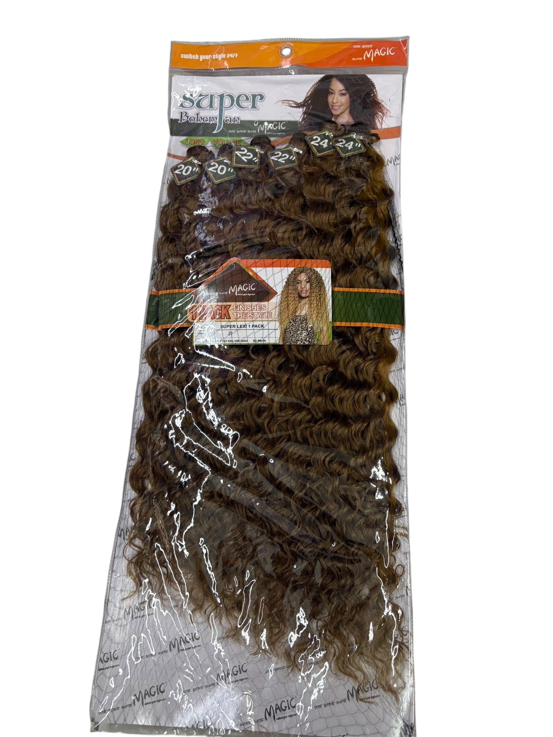 Magic Super Lexi 1 Pack Hair Extensions 20/22/24 Inch