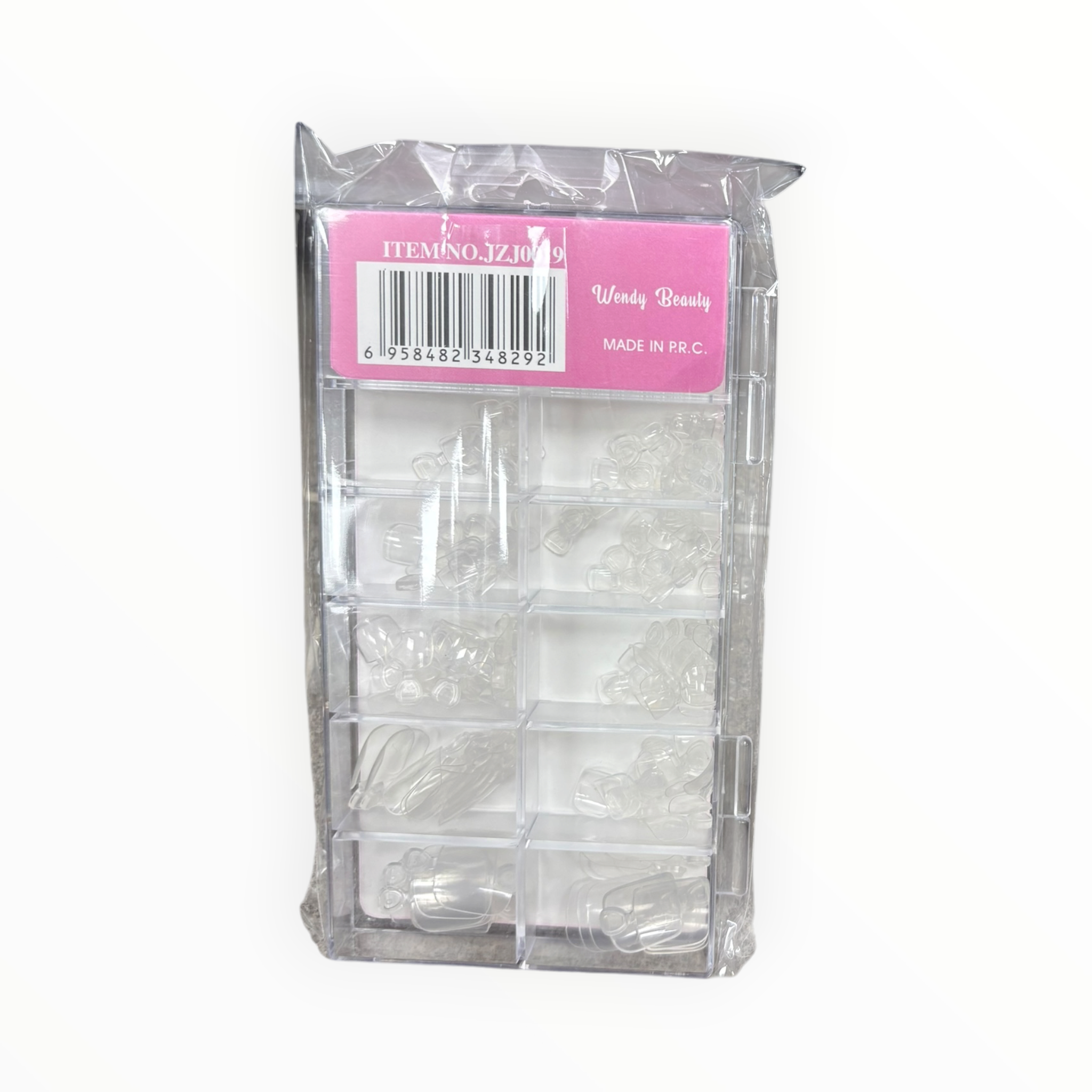 Wendy Beauty Nail Tips 100PCS Clear