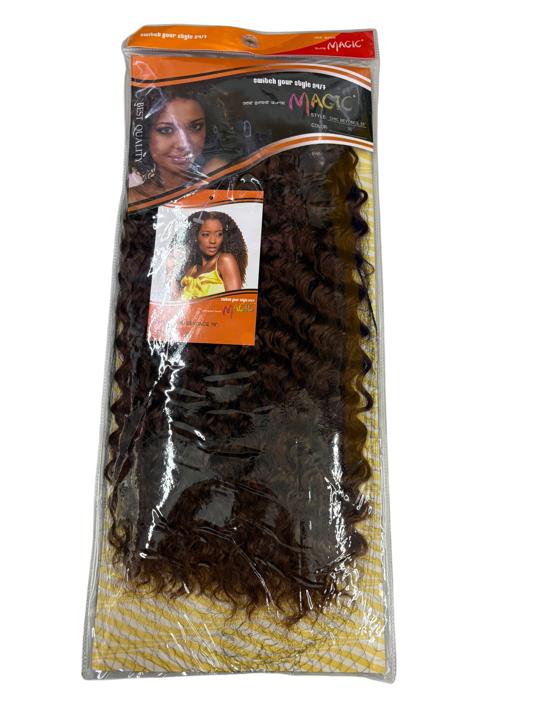 Magic Chic Beyonce Curly Hair Extensions 16 Inch