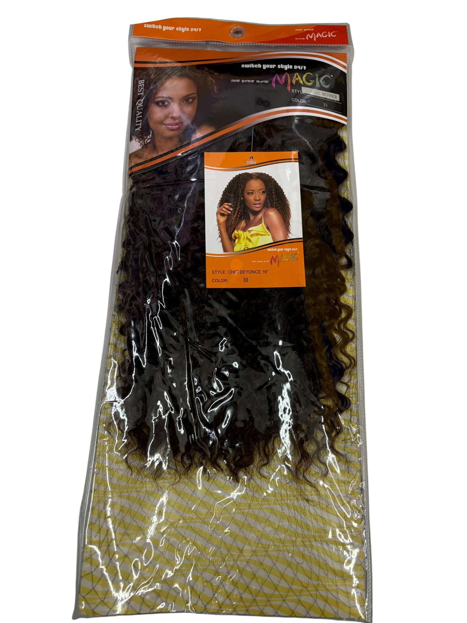Magic Chic Beyonce Curly Hair Extensions 16 Inch
