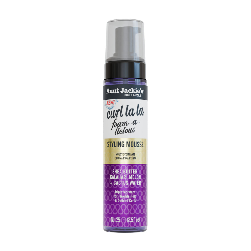 Aunt Jackie's Curl La La Foam-a-licious Styling Mousse - 8.5 fl oz