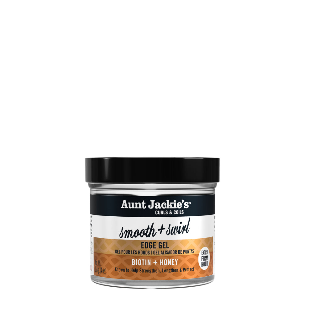 Aunt Jackie's Smooth + Swirl Edge Gel with Extra Firm Hold - 4 oz