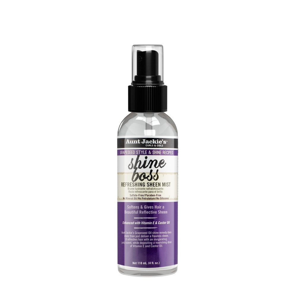 Aunt Jackie's Shine Boss Refreshing Sheen Mist - 4 fl oz