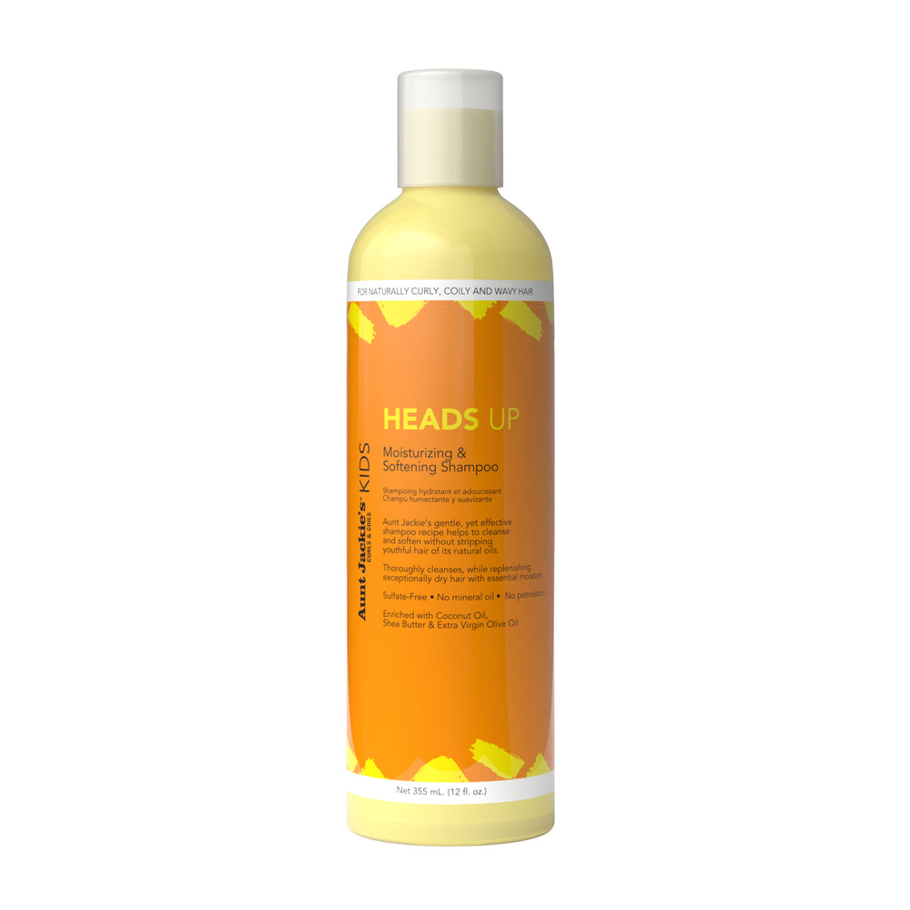 Aunt Jackie's Kids Heads Up Moisturizing & Softening Shampoo - 12 oz