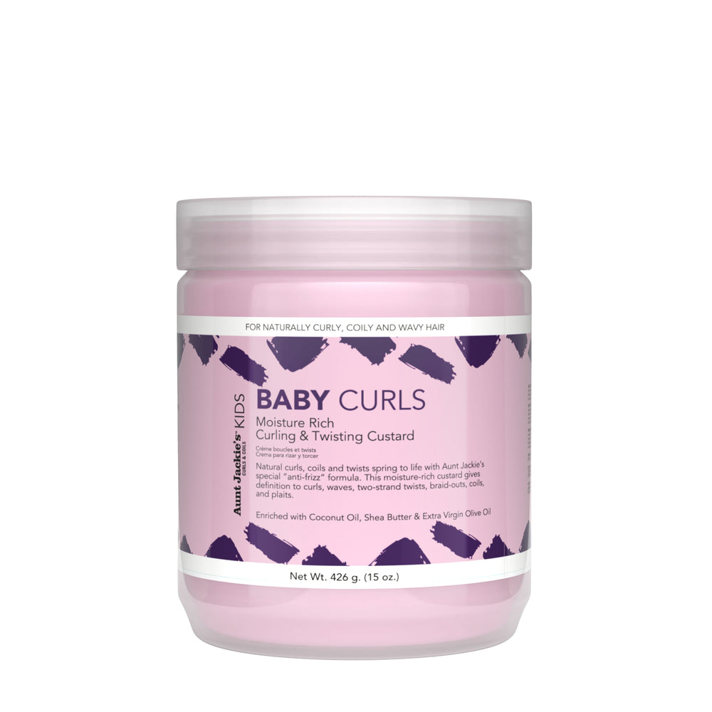 Aunt Jackie's Kids Baby Curls Moisture Rich Curling & Twisting Custard - 15 oz