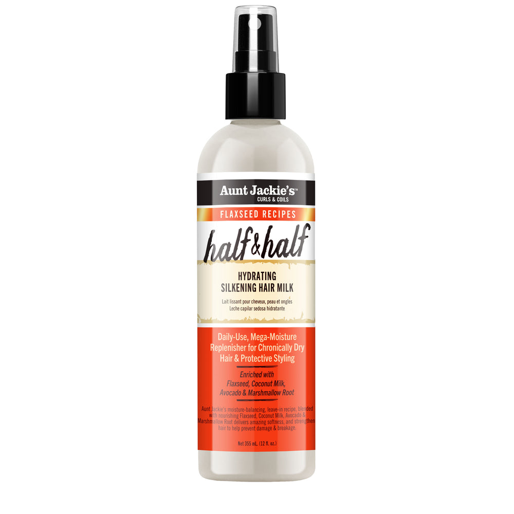 Aunt Jackie's Half & Half Hydrating Silkening Hair Milk - 12 fl oz