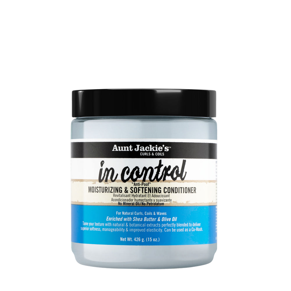 Aunt Jackie's In Control "Anti-Poof" Moisturizing & Softening Conditioner - 15 oz