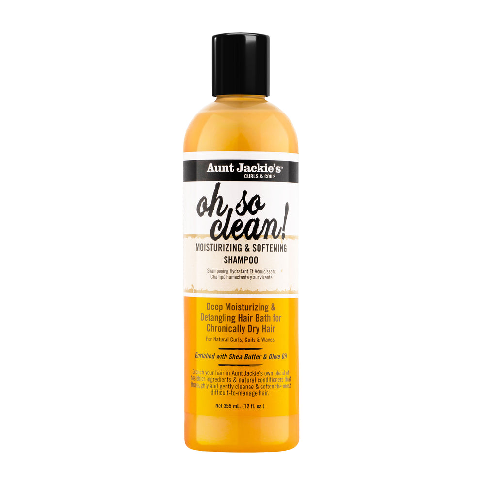 Aunt Jackie's Oh So Clean! Moisturizing & Softening Shampoo - 12 fl oz