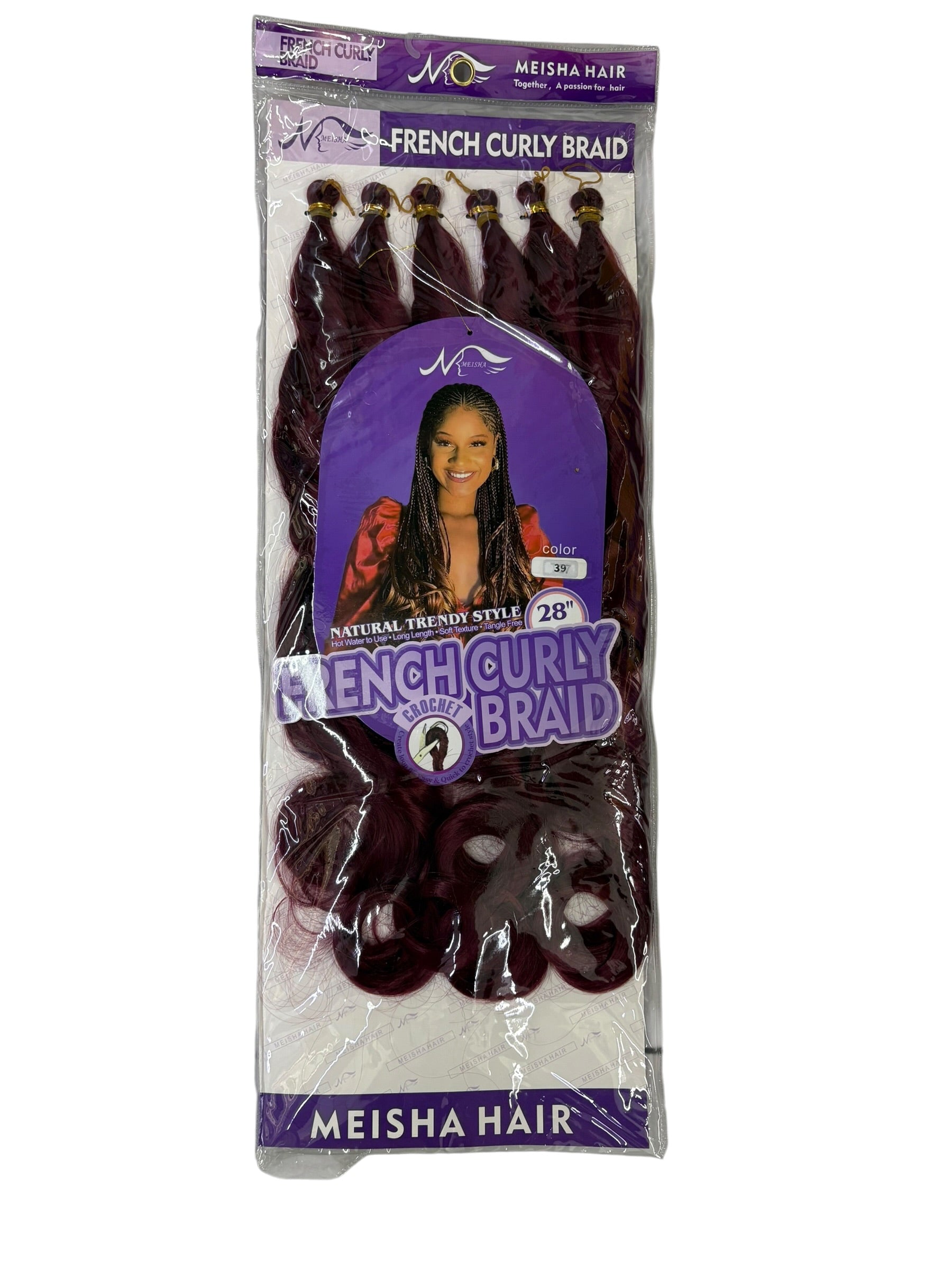 MEISHA HAIR French Curly Braid 28 Inch