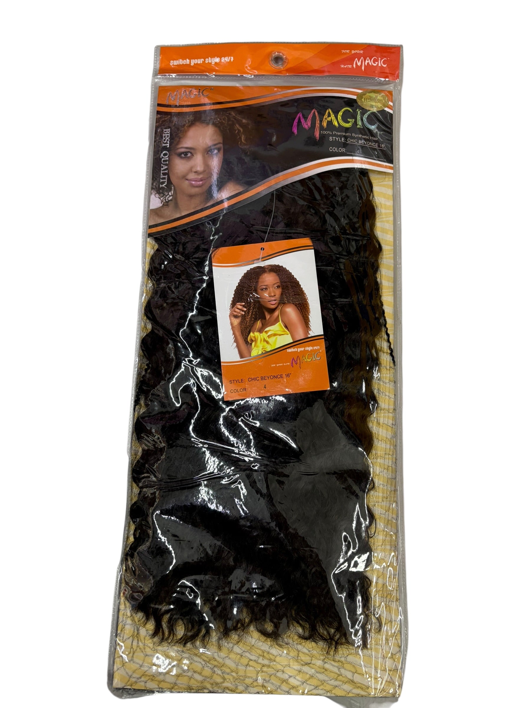 Magic Chic Beyonce Curly Hair Extensions 16 Inch