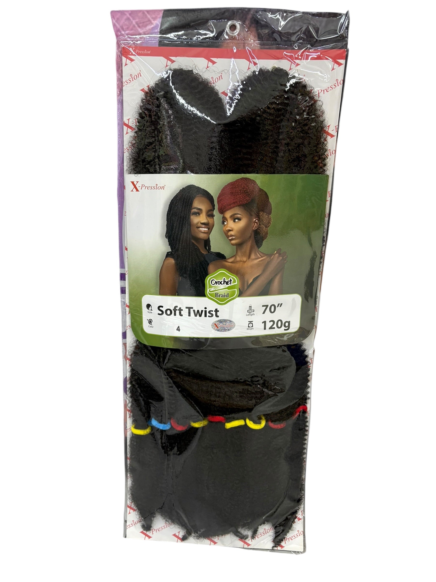 X-Pression Soft Twist Crochet Braid 70 Inch