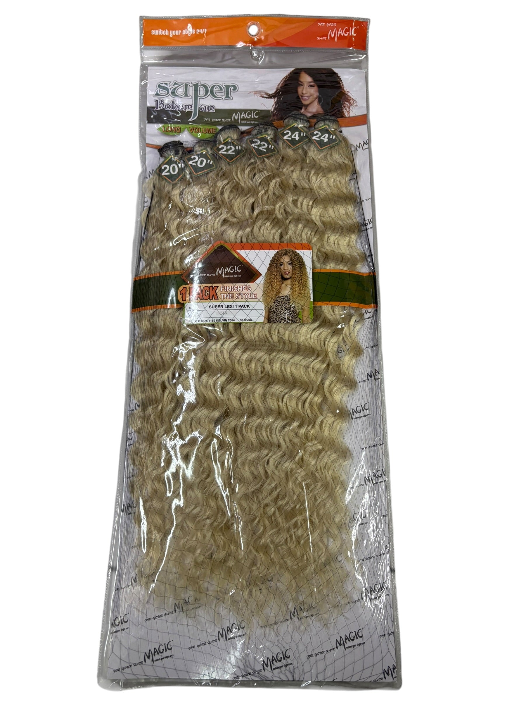 Magic Super Lexi 1 Pack Hair Extensions 20/22/24 Inch