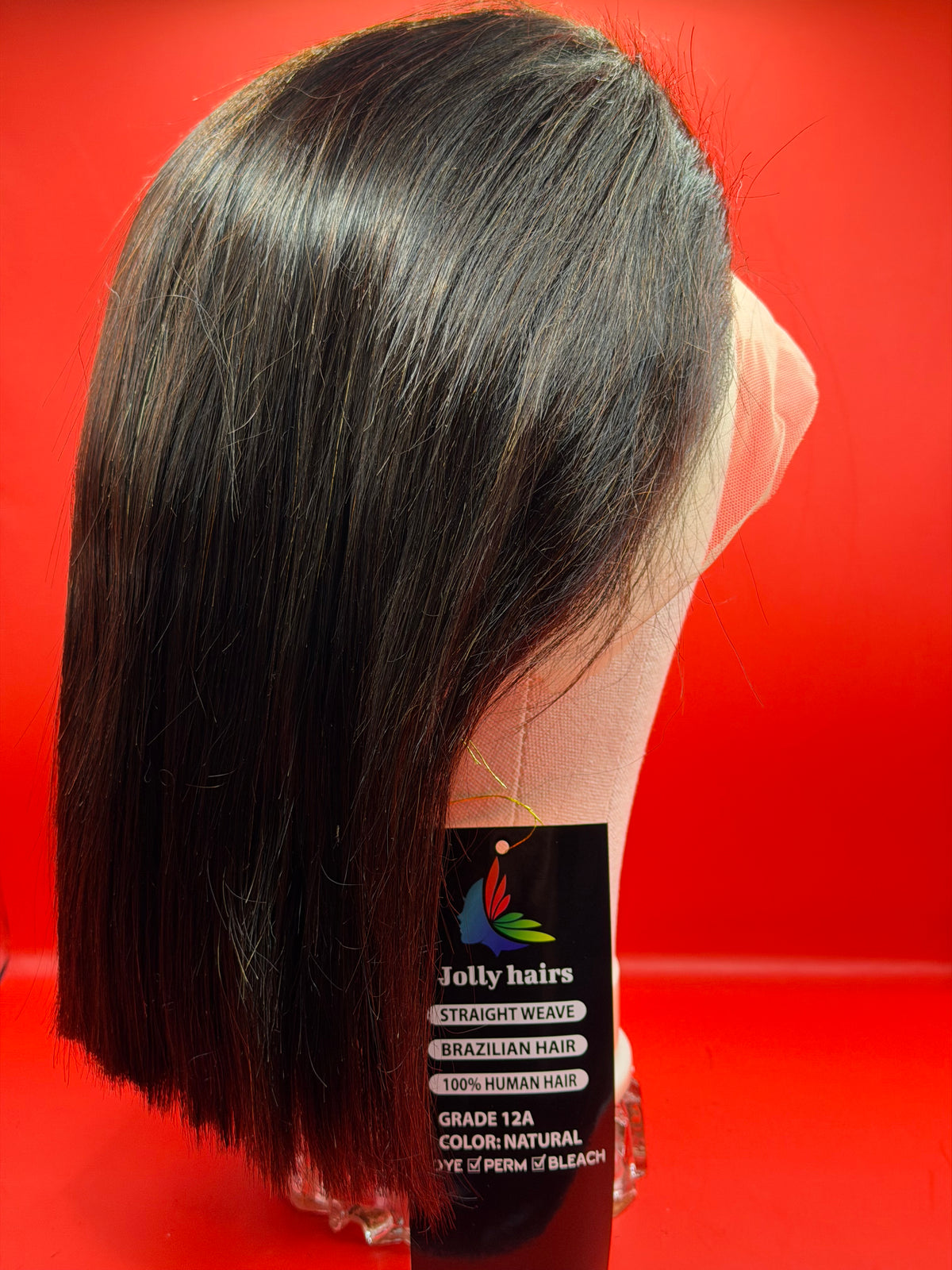 Jolly Hairs ***** 100% Brazilian Women’s Hair 12” #2