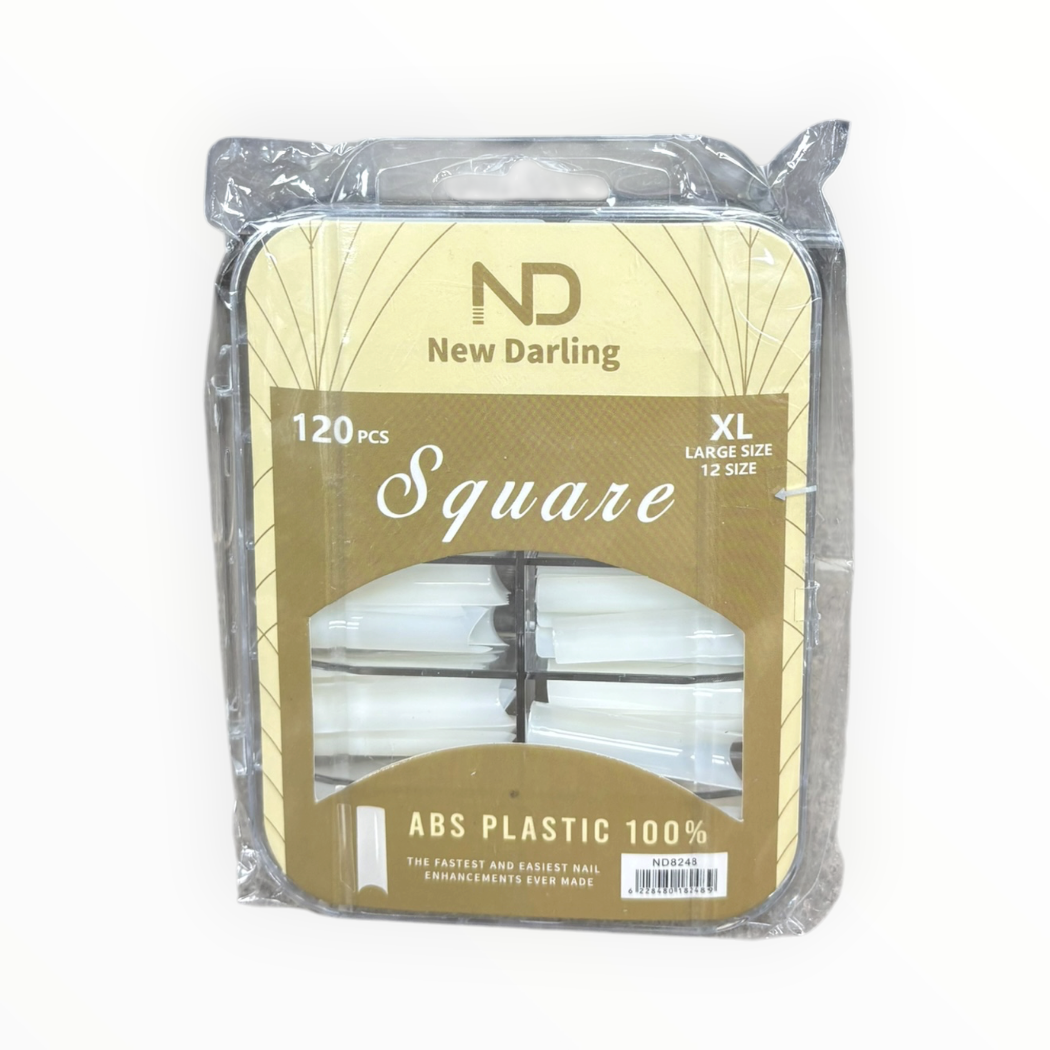New Darling Square Nail Tips XL 120PCS