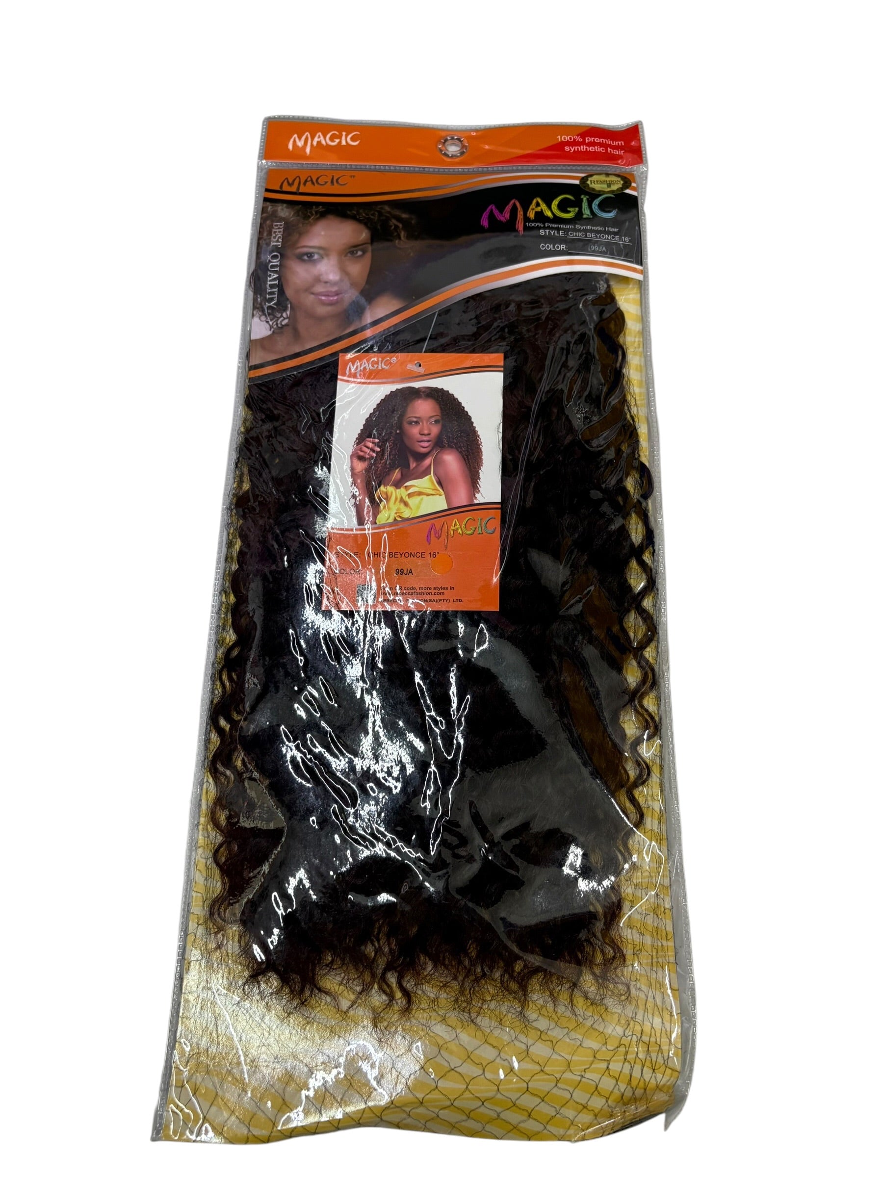 Magic Chic Beyonce Curly Hair Extensions 16 Inch