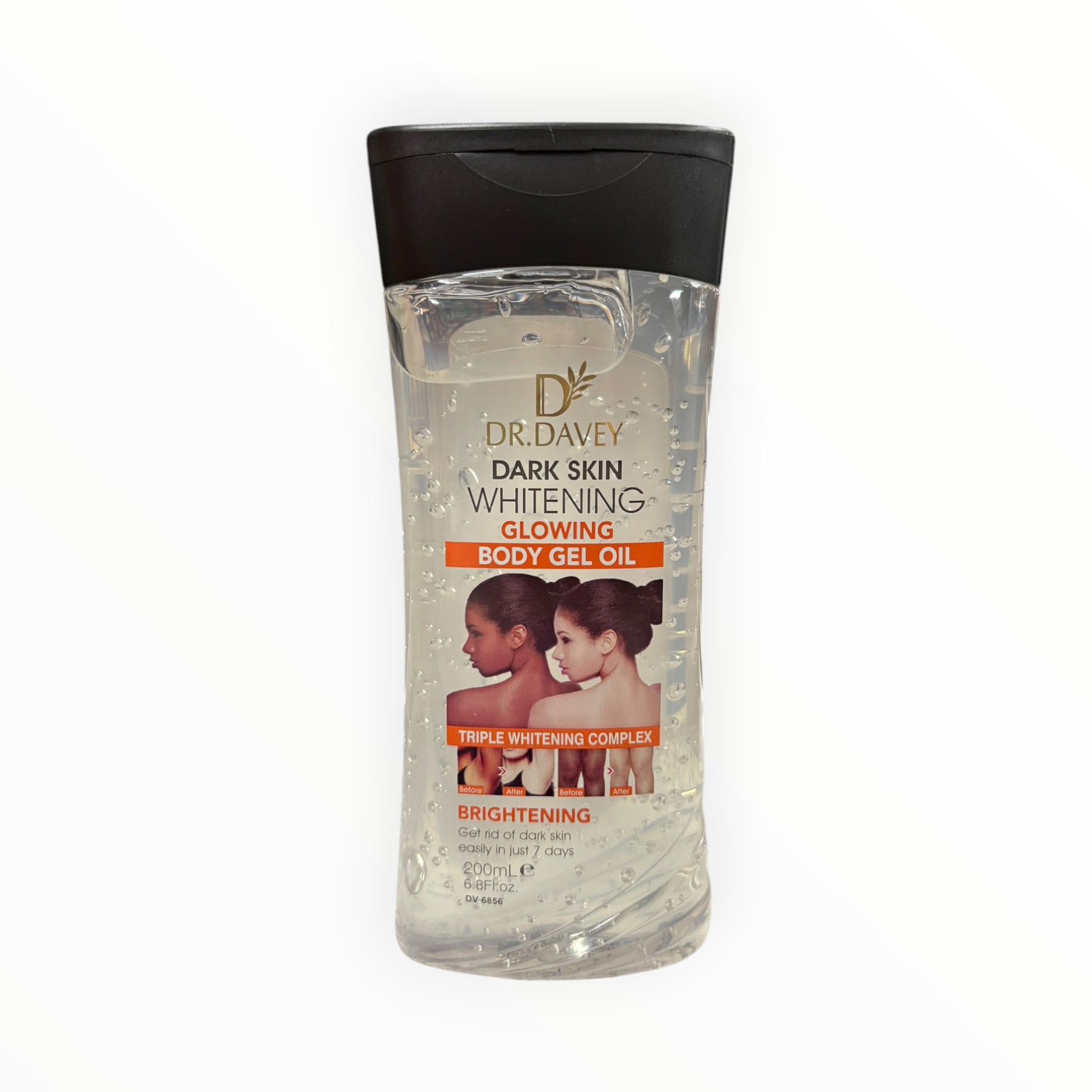 DR.DAVEY Dark Skin Brightening Glow Body Gel Oil 200ml