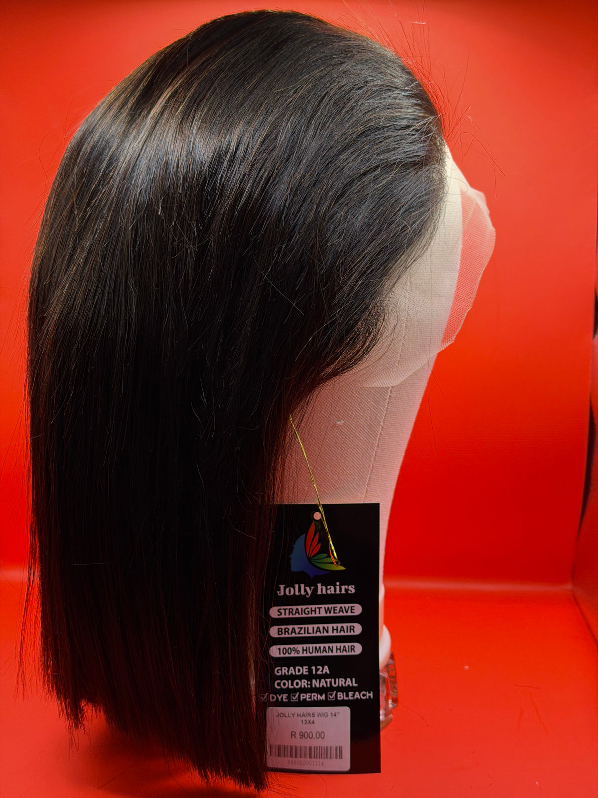 Jolly Hairs ***** 100% Brazilian Women’s Hair 14” #2