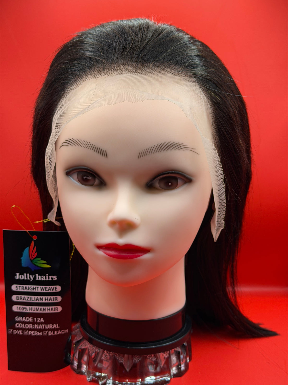 Jolly Hairs ***** 100% Brazilian Women’s Hair 12” #2