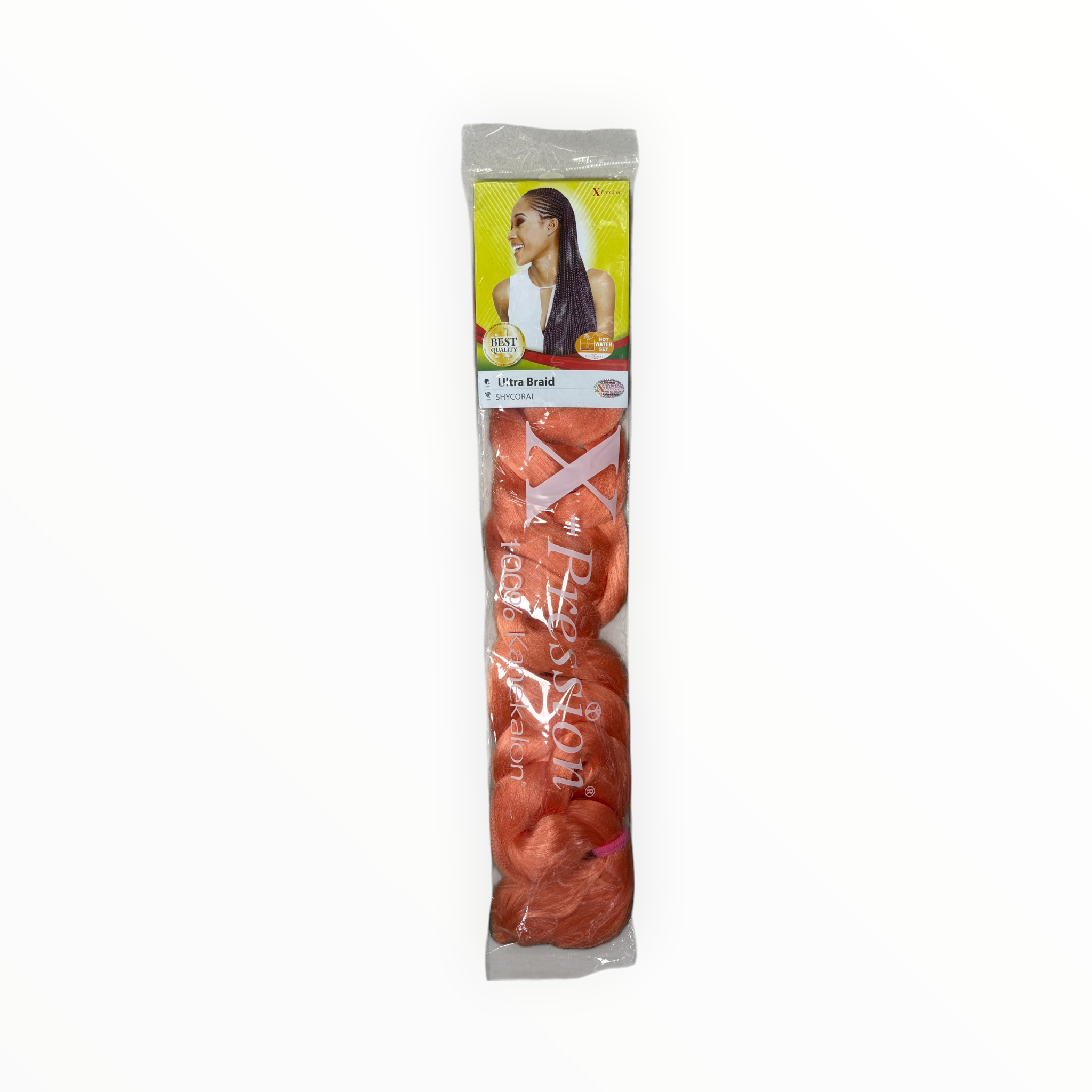X-Pression Ultra Braid 82 Inch - #SHYCORAL