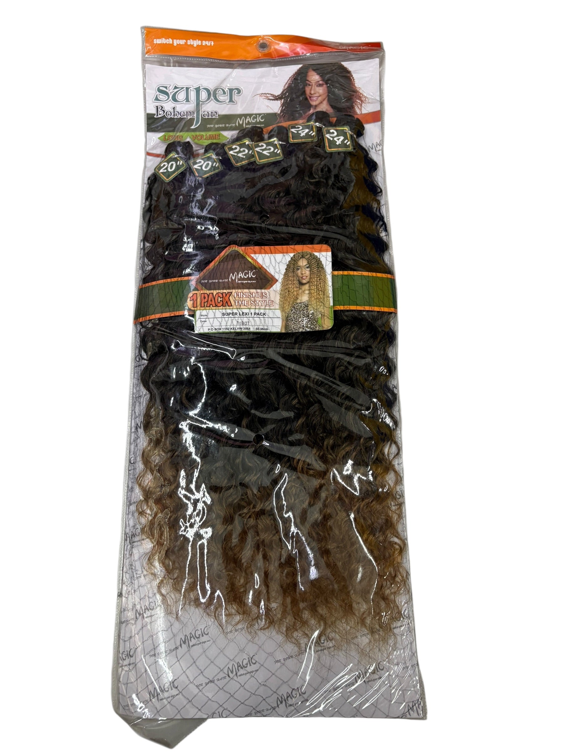Magic Super Lexi 1 Pack Hair Extensions 20/22/24 Inch