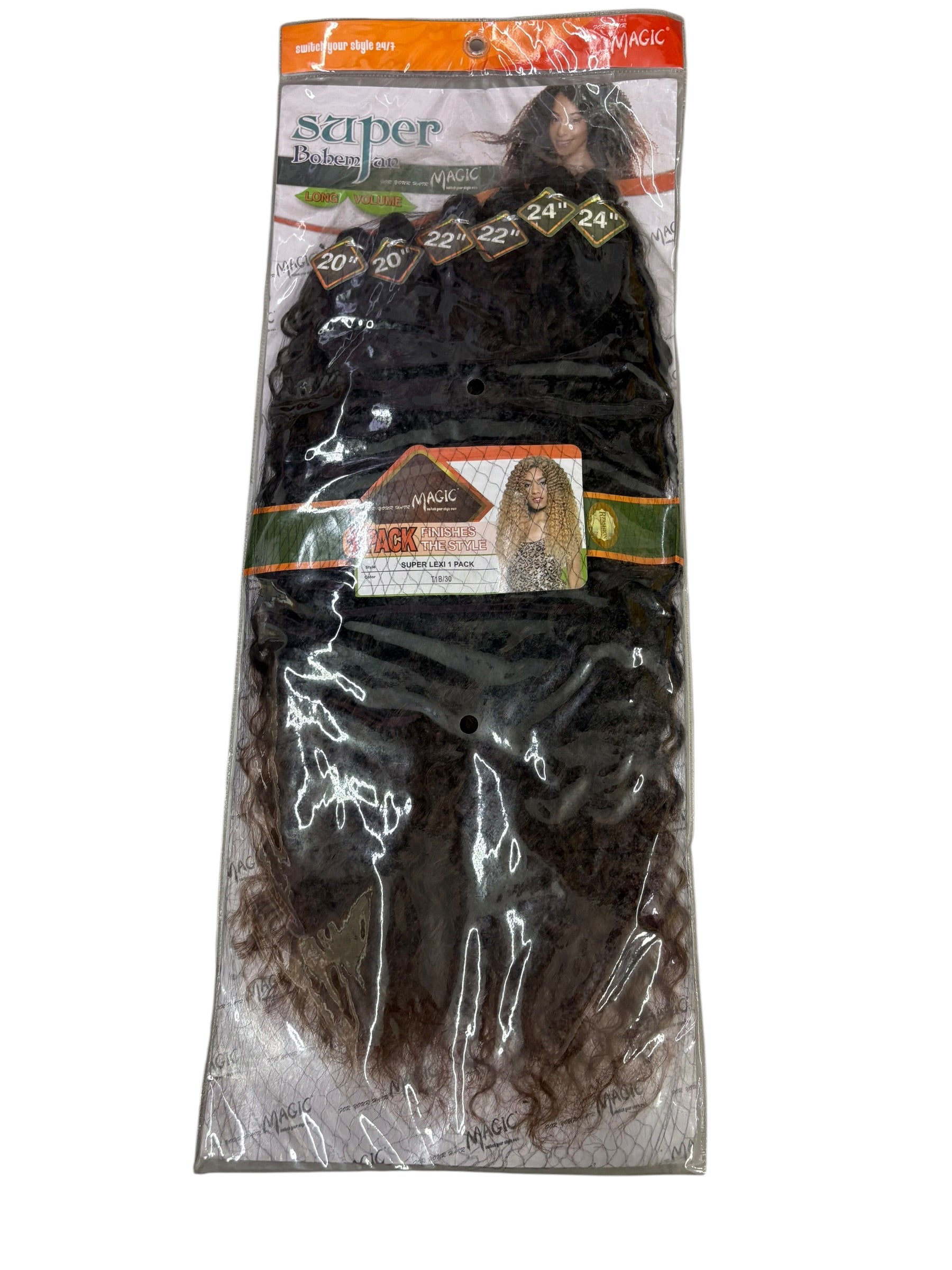 Magic Super Lexi 1 Pack Hair Extensions 20/22/24 Inch