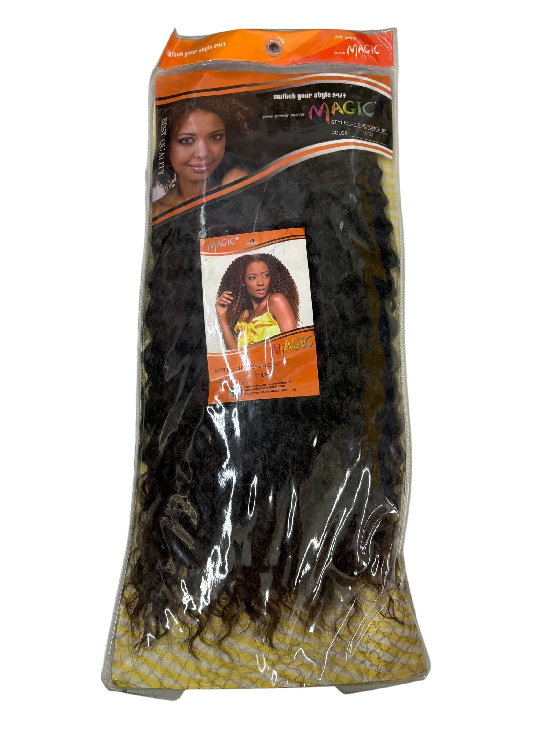 Magic Chic Beyonce Curly Hair Extensions 16 Inch