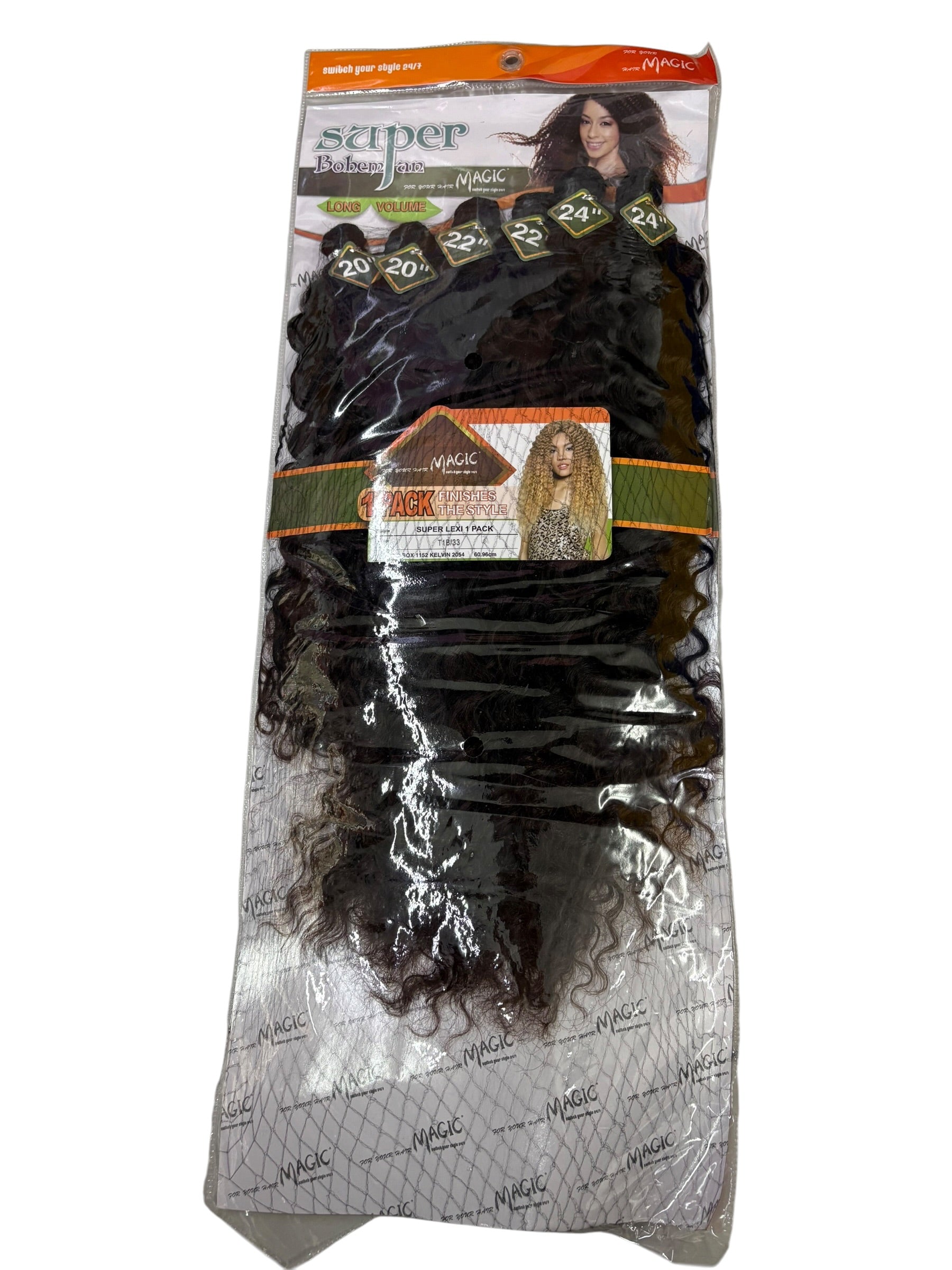 Magic Super Lexi 1 Pack Hair Extensions 20/22/24 Inch