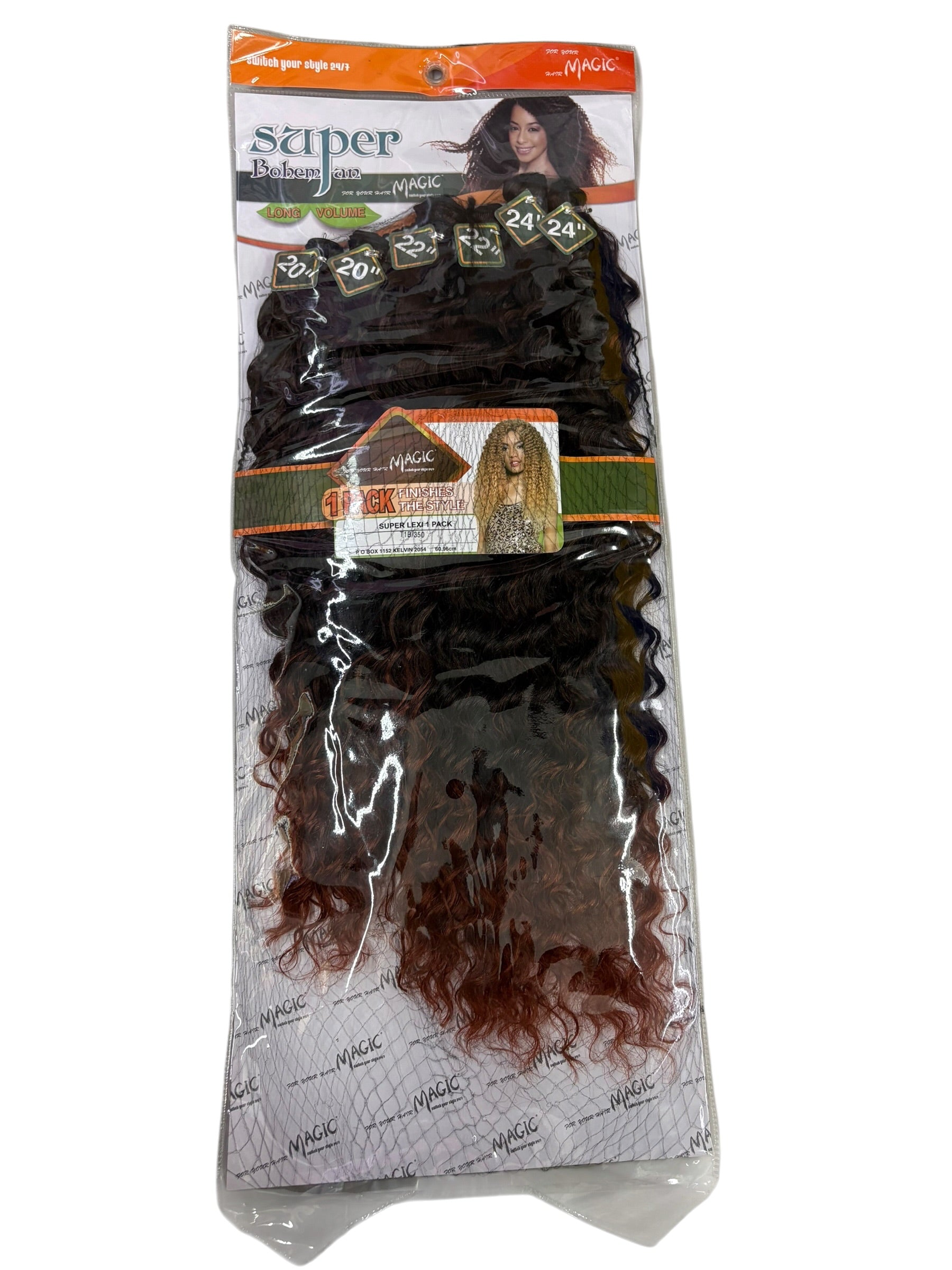 Magic Super Lexi 1 Pack Hair Extensions 20/22/24 Inch