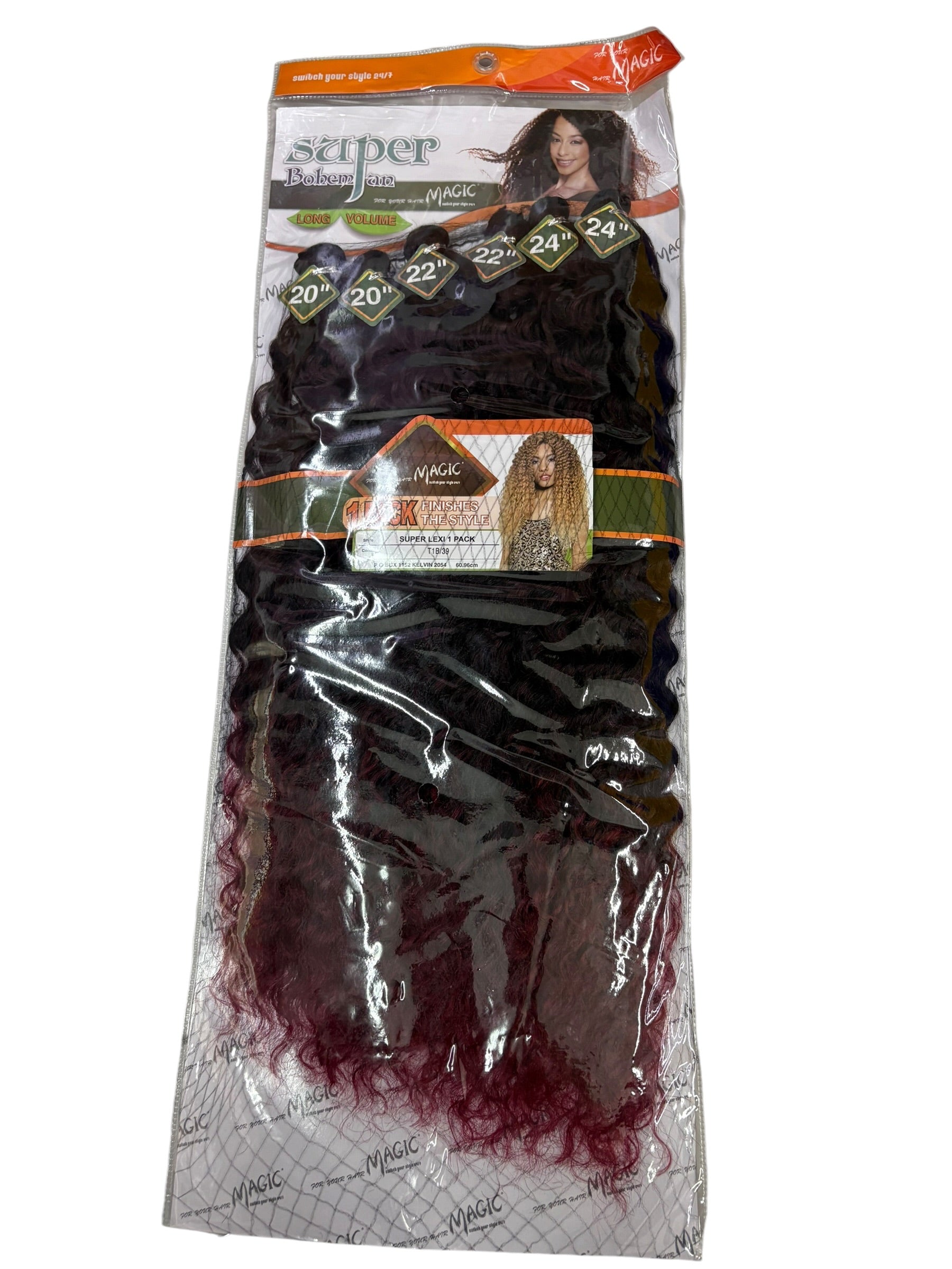 Magic Super Lexi 1 Pack Hair Extensions 20/22/24 Inch