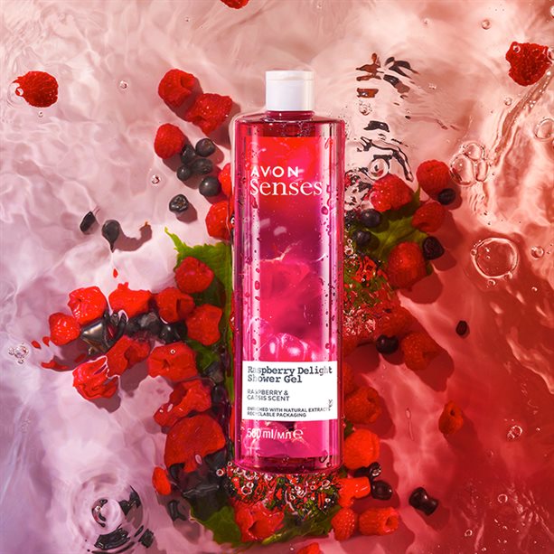 Senses Raspberry Delight Shower Gel 500ml