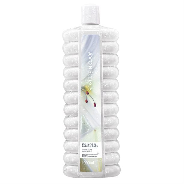 Senses White Lily Bubble Bath 1000ml